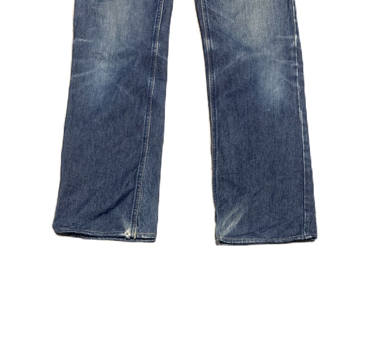 Lee Vintage 90s Lee Rider Blue Flare Bootcut Jeans Size US 27 - 2 Thumbnail