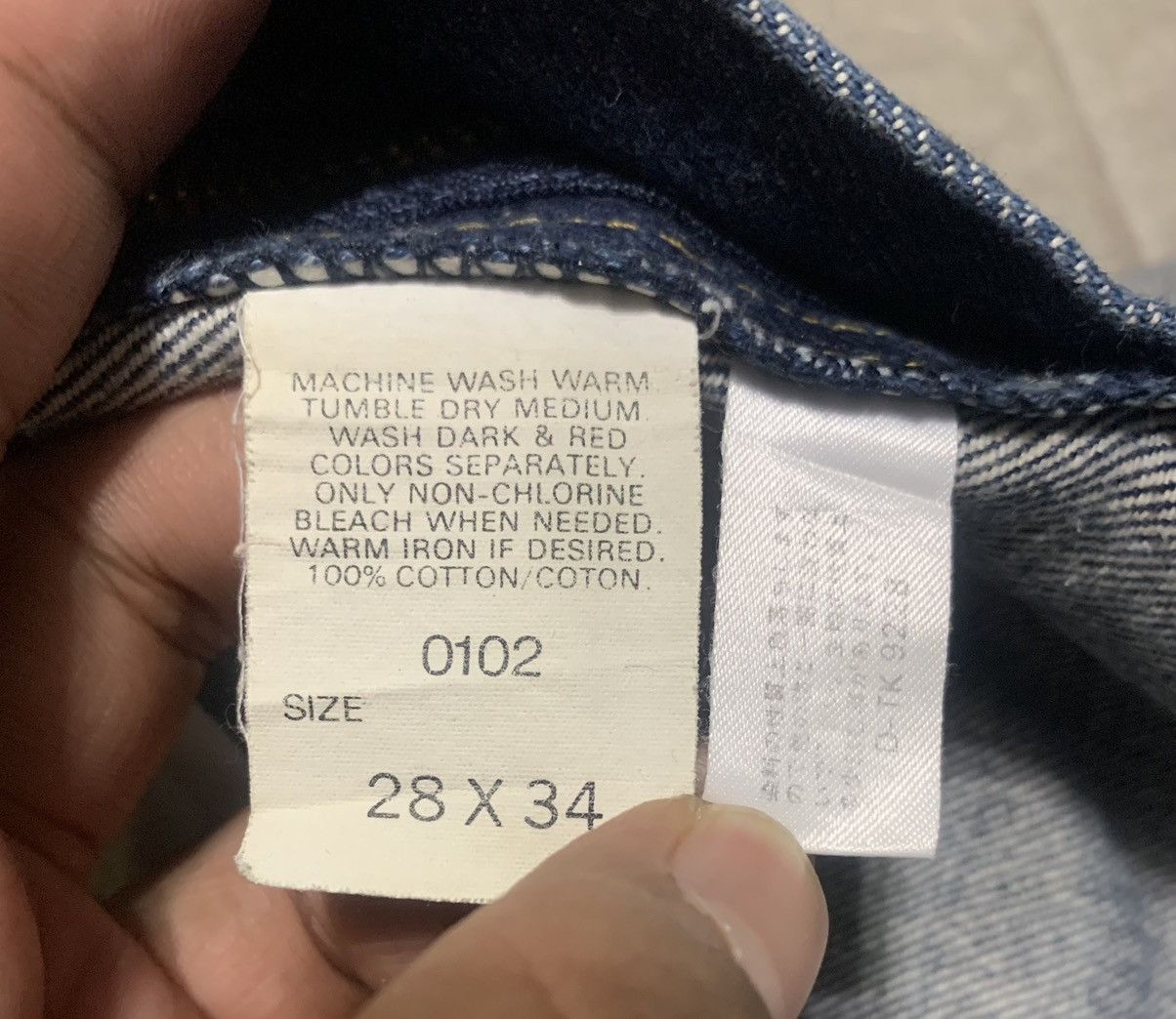 Lee Vintage 90s Lee Rider Blue Flare Bootcut Jeans Size US 27 - 8 Thumbnail
