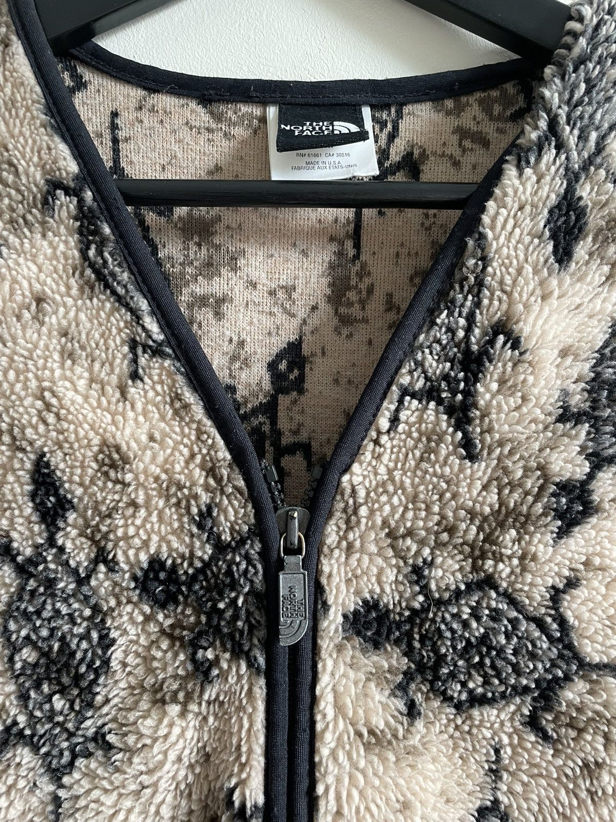 The North Face Rare Vintage Printed Fleece Vest Size US M / EU 48-50 / 2 - 2 Thumbnail