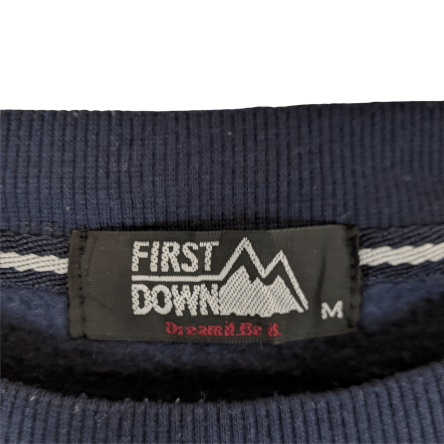 Japanese Brand FIRST DOWN Skateboard Streetwear Jumper Sweatshirt Size US M / EU 48-50 / 2 - 7 Thumbnail
