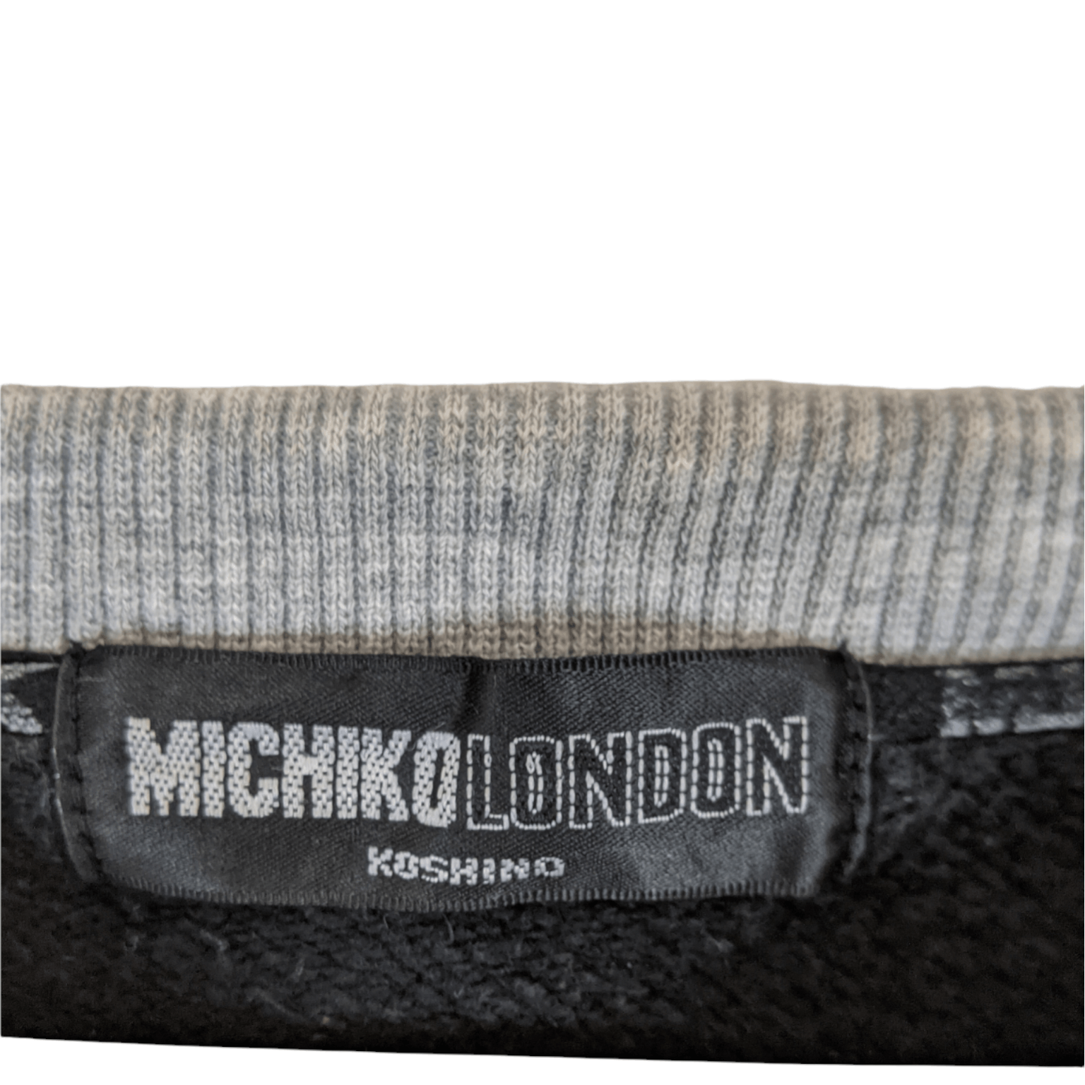 Japanese Brand × Michiko Koshino × Michiko Koshino London MICHIKO KOSHINO Big Logo Spell Out Jumper Sweatshirt Size US M / EU 48-50 / 2 - 8 Thumbnail