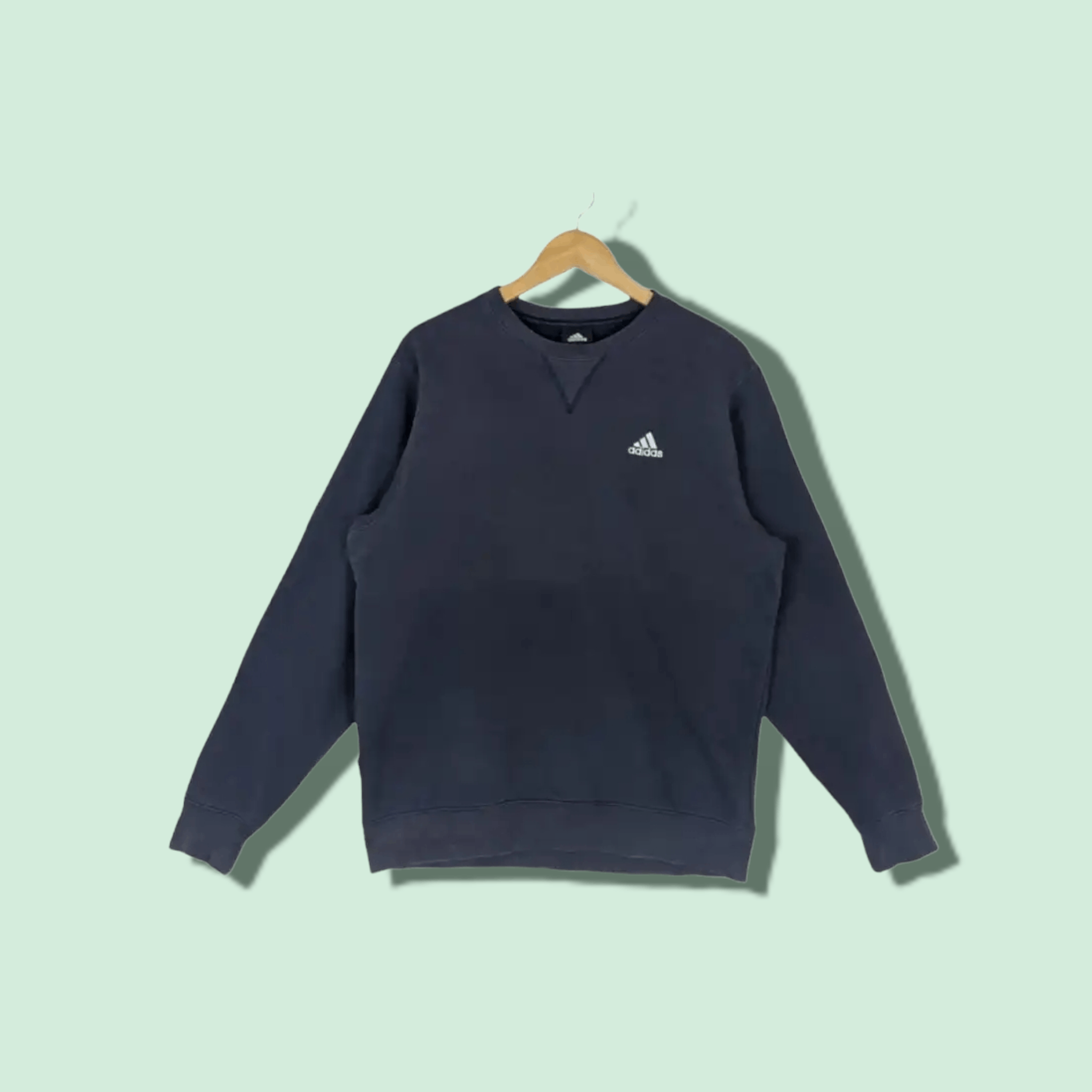 Adidas ADIDAS Equipment Logo Jumper Sweatshirt Size US M / EU 48-50 / 2 - 1 Thumbnail