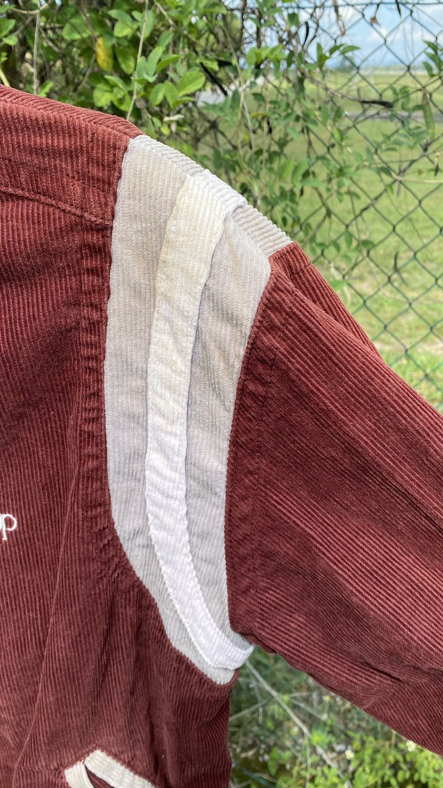 Ocean Pacific × Vintage Ocean Pacific Sunwear Corduroy Varsity Jacket Very Rare Size US M / EU 48-50 / 2 - 13 Thumbnail