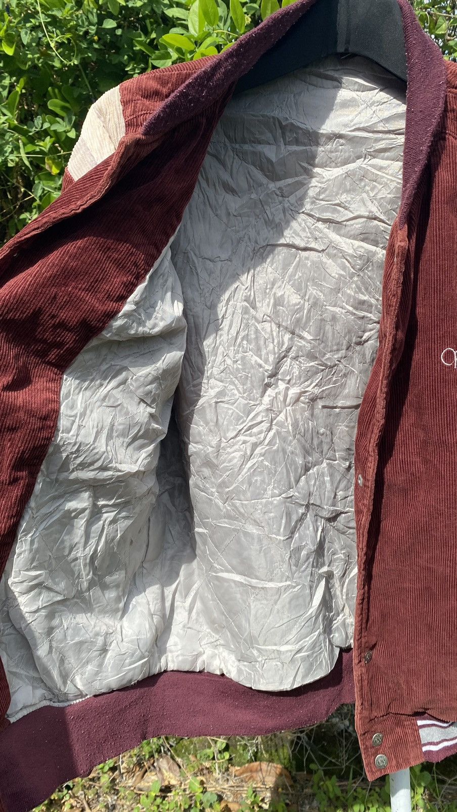 Ocean Pacific × Vintage Ocean Pacific Sunwear Corduroy Varsity Jacket Very Rare Size US M / EU 48-50 / 2 - 4 Thumbnail