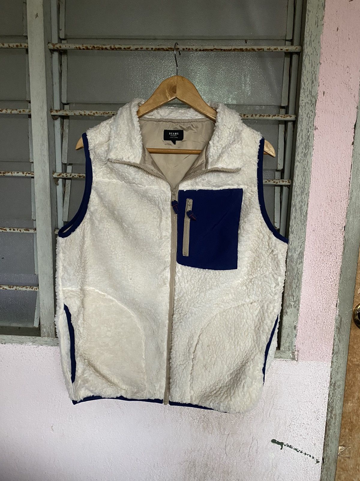 Beams Plus Beams Heart Deep Pile Fleece Size US M / EU 48-50 / 2 - 5 Thumbnail