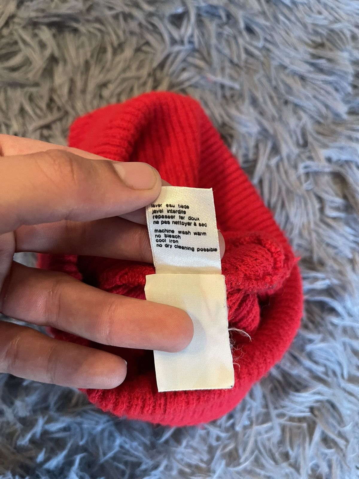 Lacoste × Vintage Lacoste 90s vtg iconic Jacques-Yves Cousteau style beanie Size ONE SIZE - 7 Thumbnail