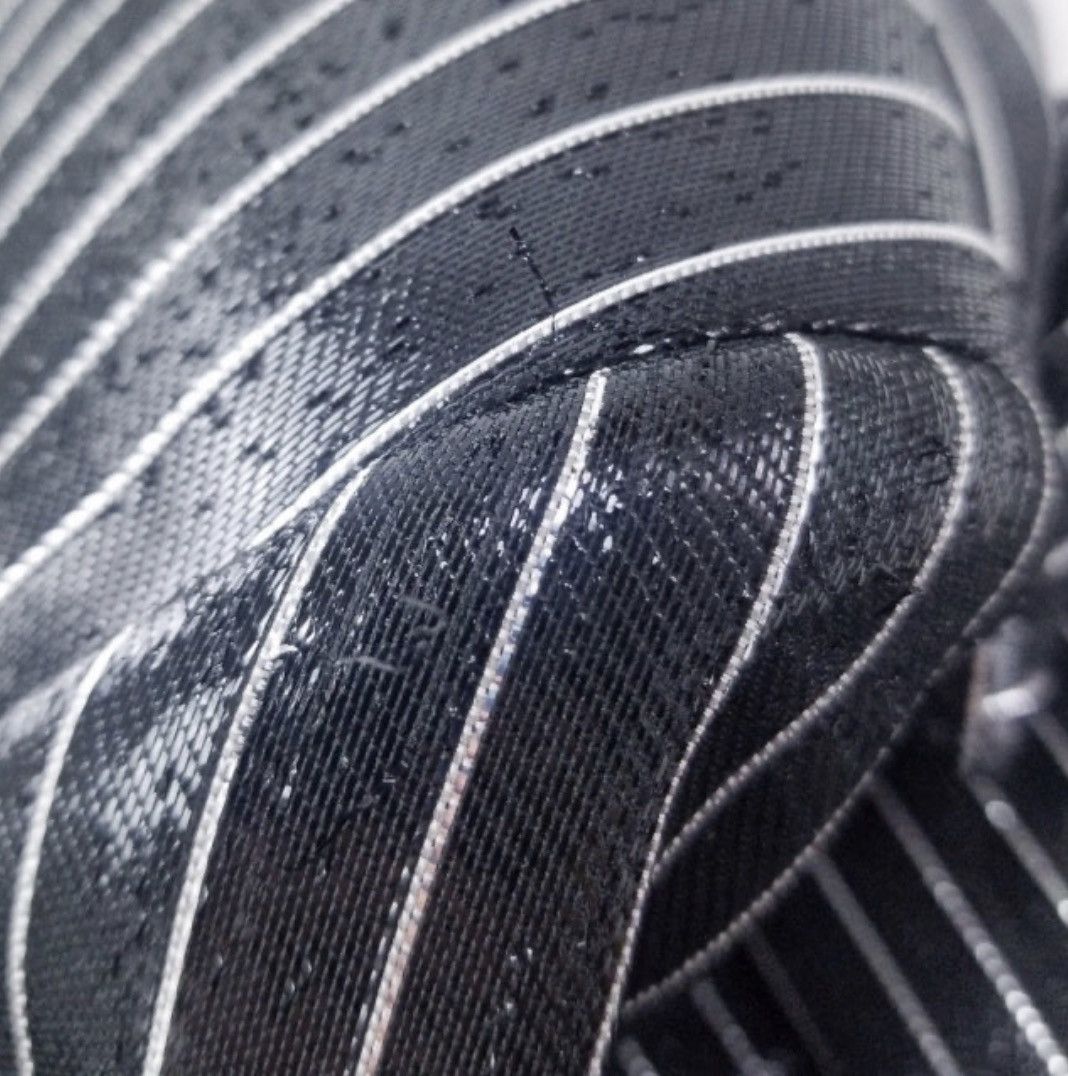 Hedi Slimane × Saint Laurent Paris 16FW Coated Pinstripes Blazer sz46 Size 46S - 5 Thumbnail