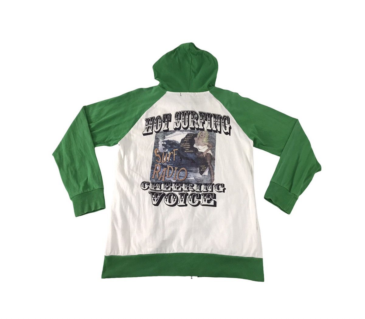 Japanese Brand Defective Struct Surfing Surf Radio Cheering Voice K498j Size US M / EU 48-50 / 2 - 2 Thumbnail