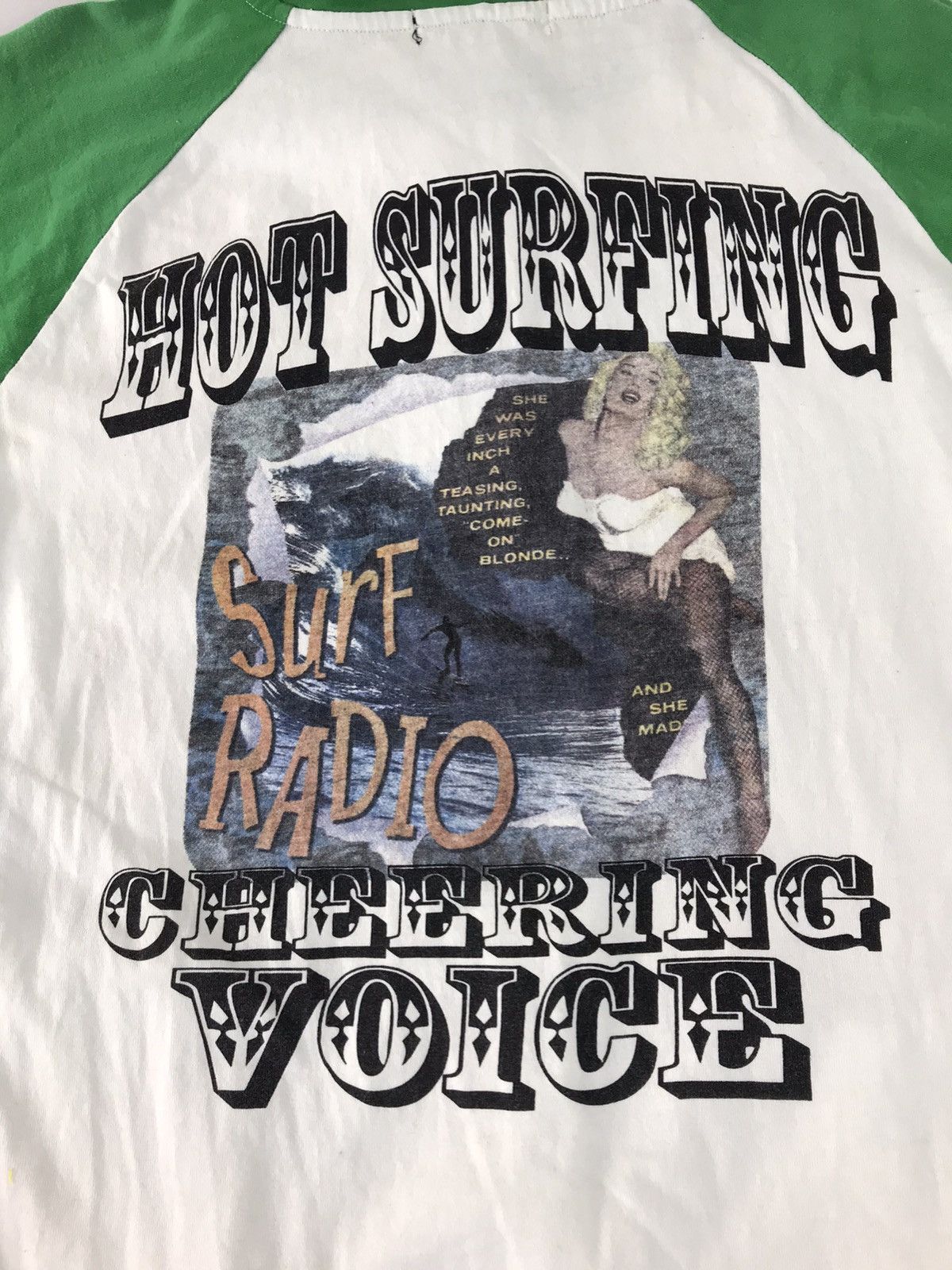 Japanese Brand Defective Struct Surfing Surf Radio Cheering Voice K498j Size US M / EU 48-50 / 2 - 3 Thumbnail