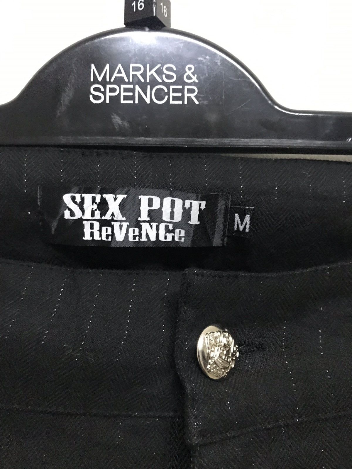 Japanese Brand × Seditionaries HAREM PANTS SEX POT REVENGE PUNK DESIGN RARE Size US 30 / EU 46 - 4 Thumbnail