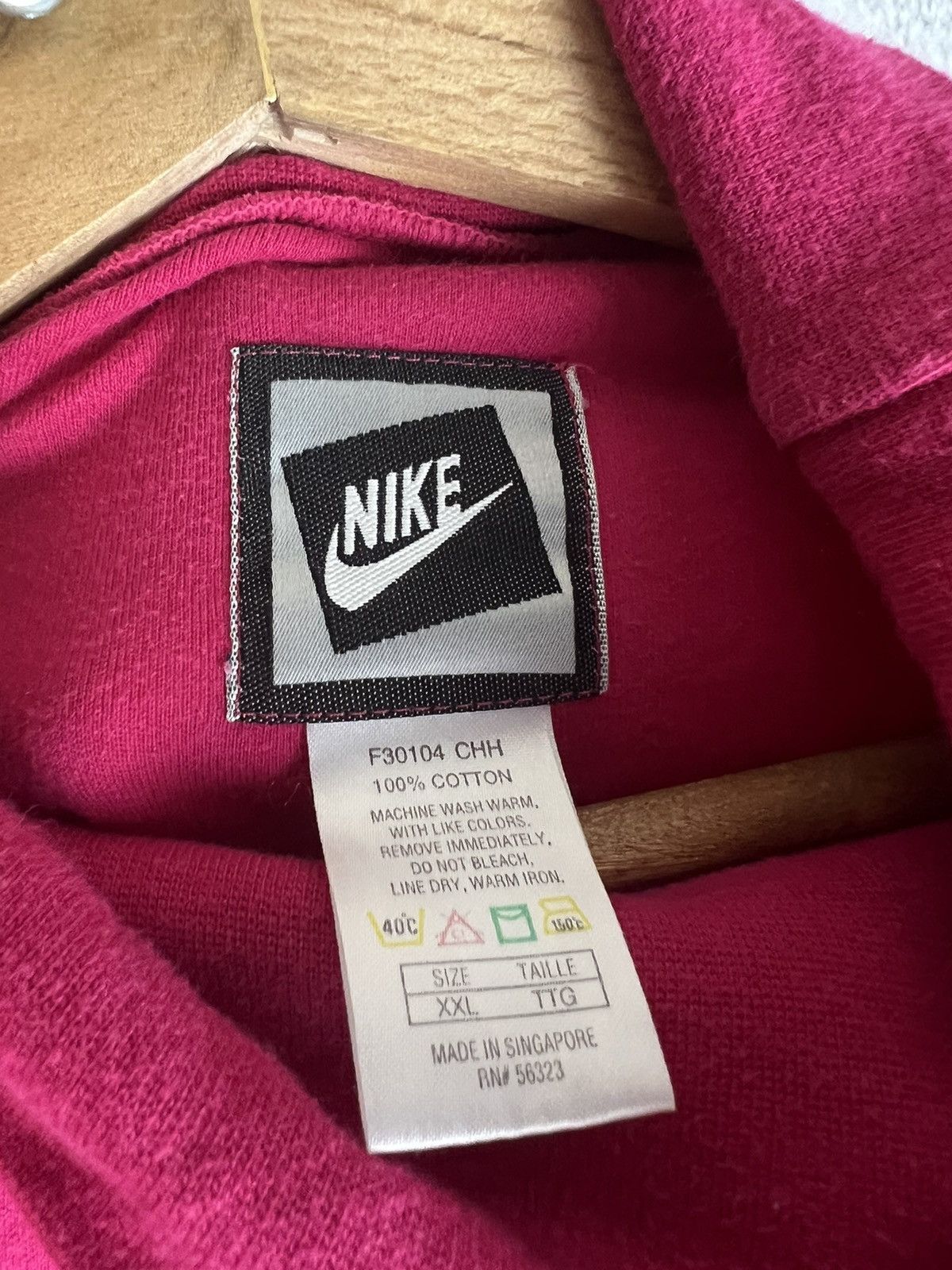 Nike Vintage 90s Nike turtle neck sweatshirt Size US XXL / EU 58 / 5 - 4 Thumbnail