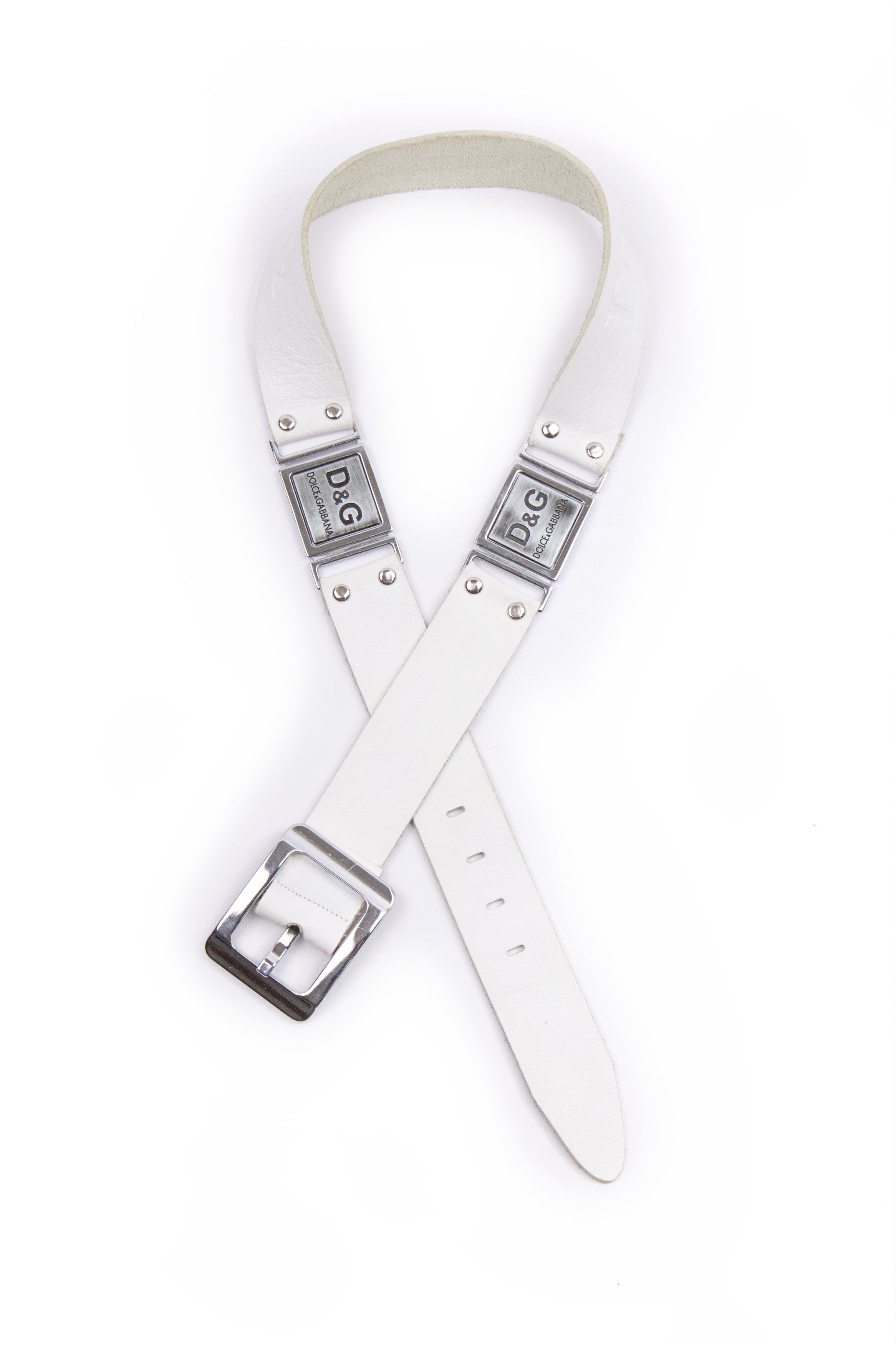 Dolce & Gabbana Men Brown Leather Classic Metal Buckle Belt main image 1