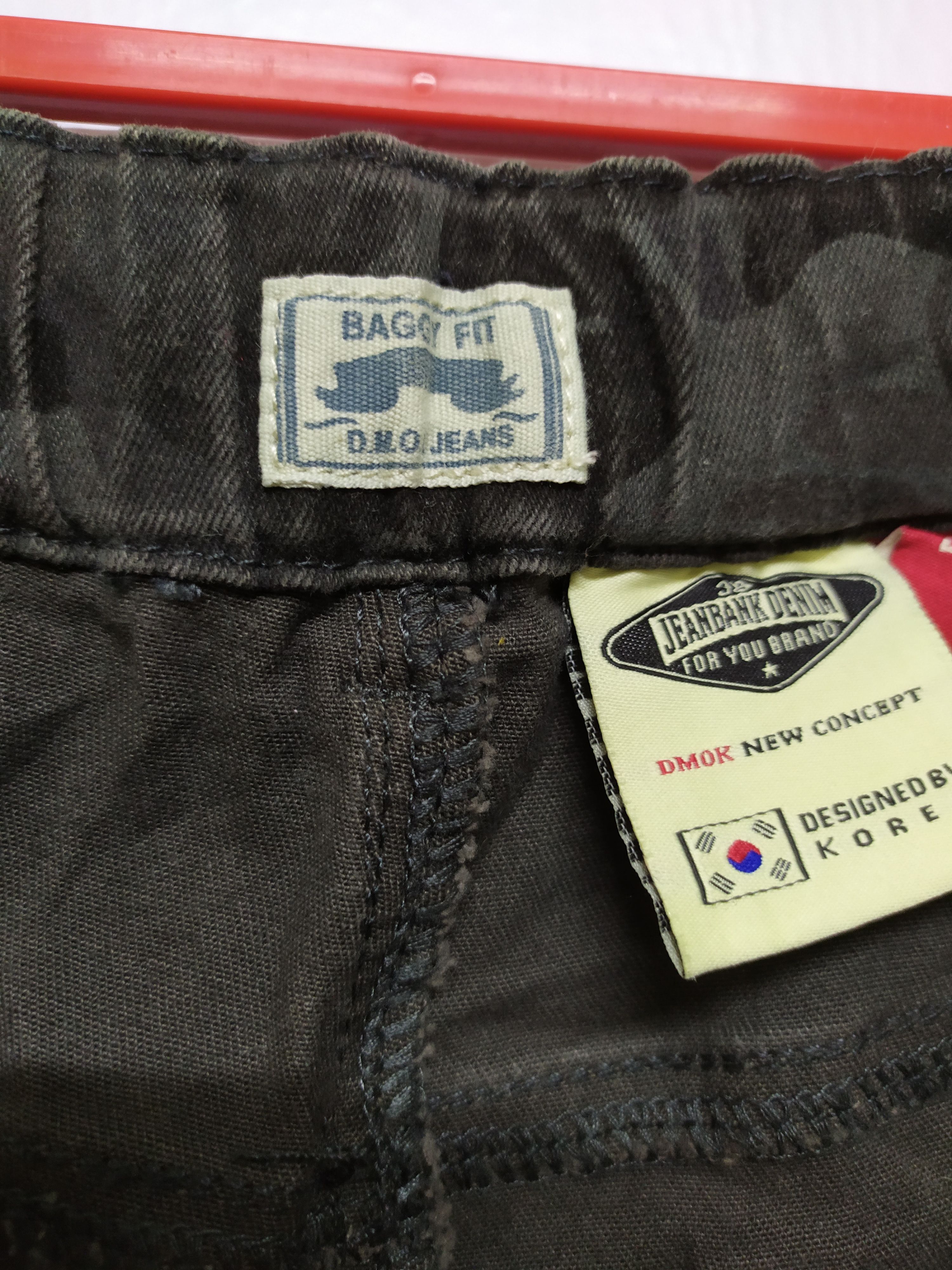 Japanese Brand DMO JEAN BAGGY FIT EASY CARGO PANTS Size US 29 - 9 Thumbnail