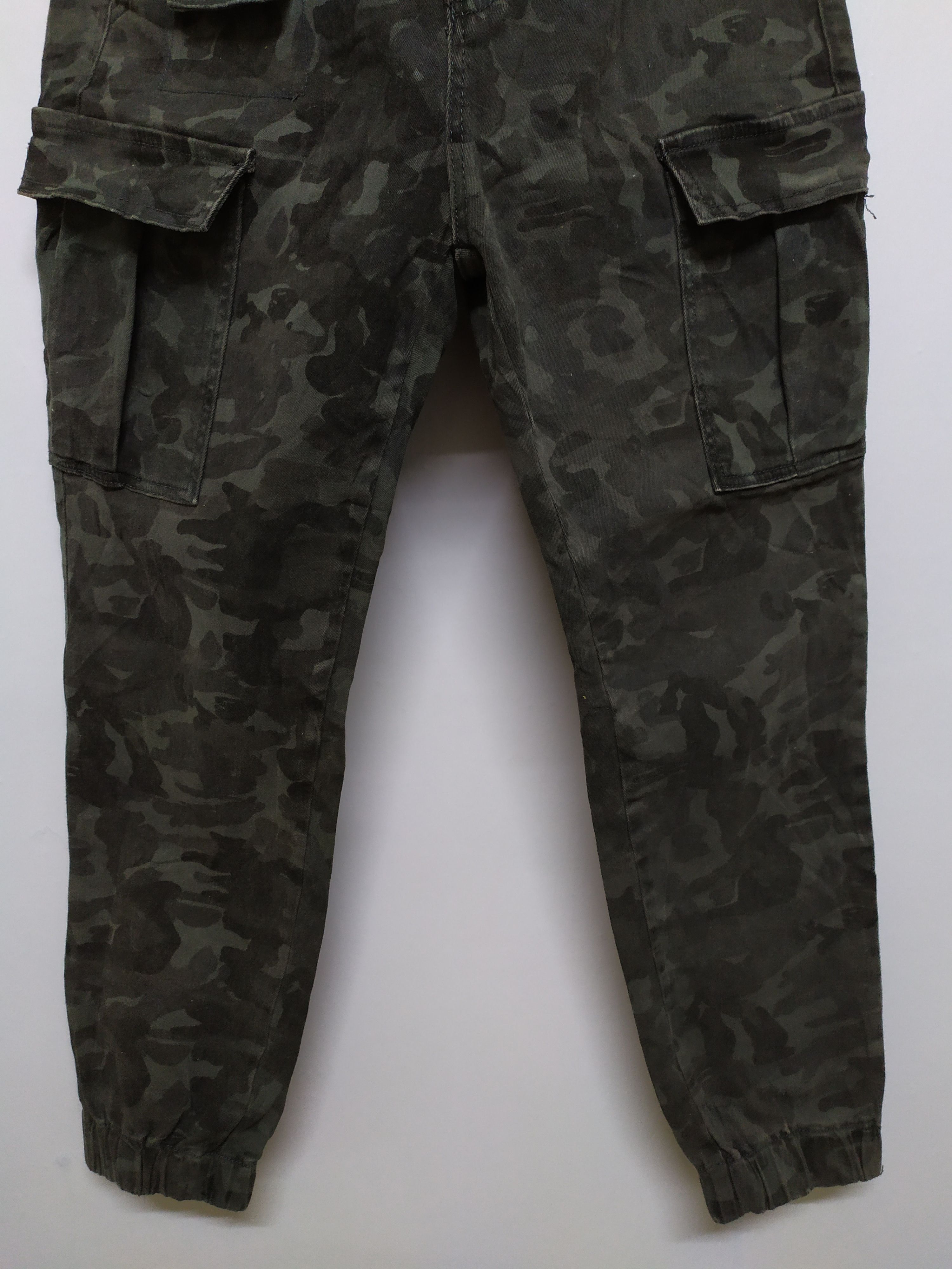 Japanese Brand DMO JEAN BAGGY FIT EASY CARGO PANTS Size US 29 - 3 Thumbnail