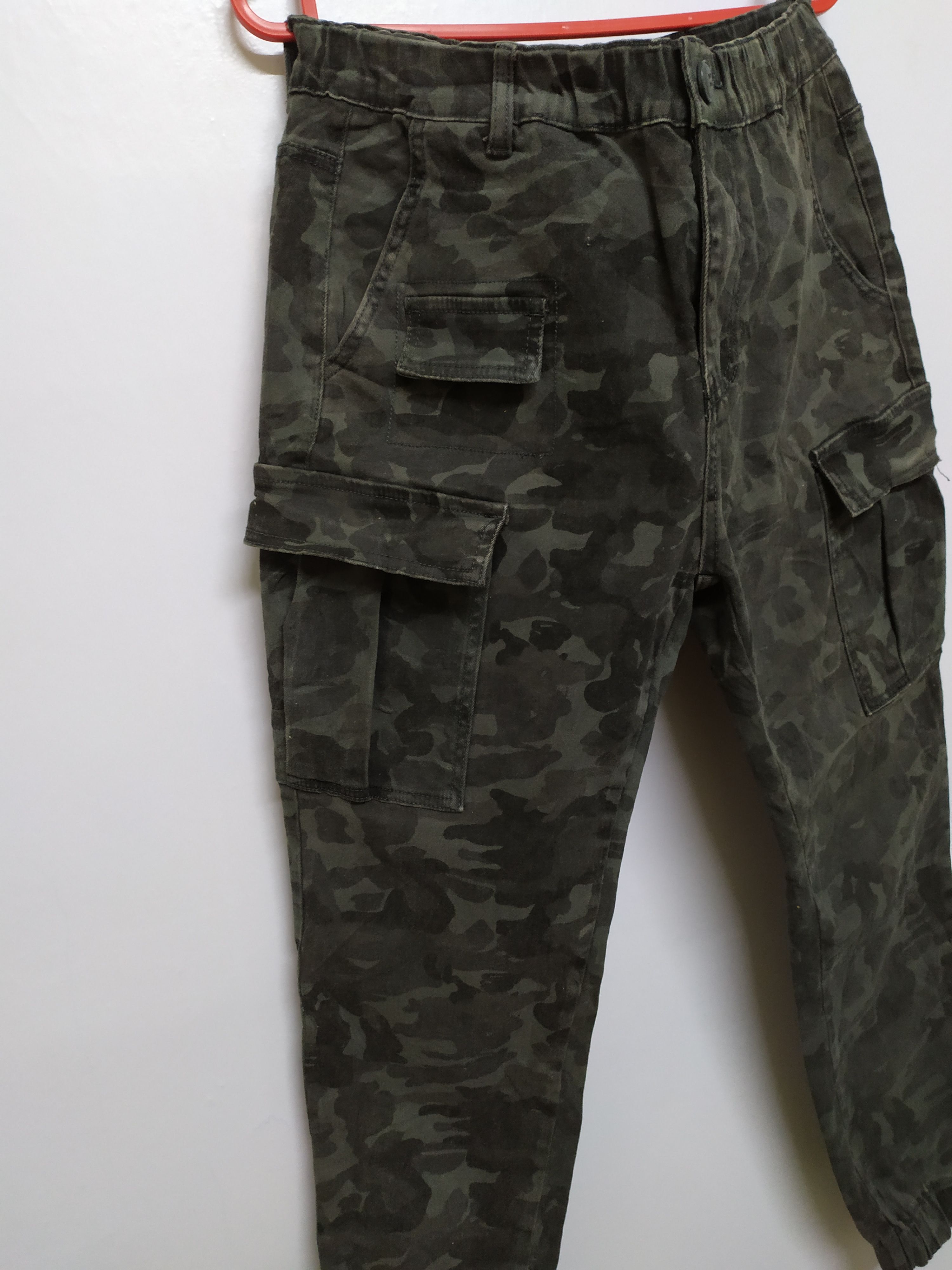 Japanese Brand DMO JEAN BAGGY FIT EASY CARGO PANTS Size US 29 - 4 Thumbnail