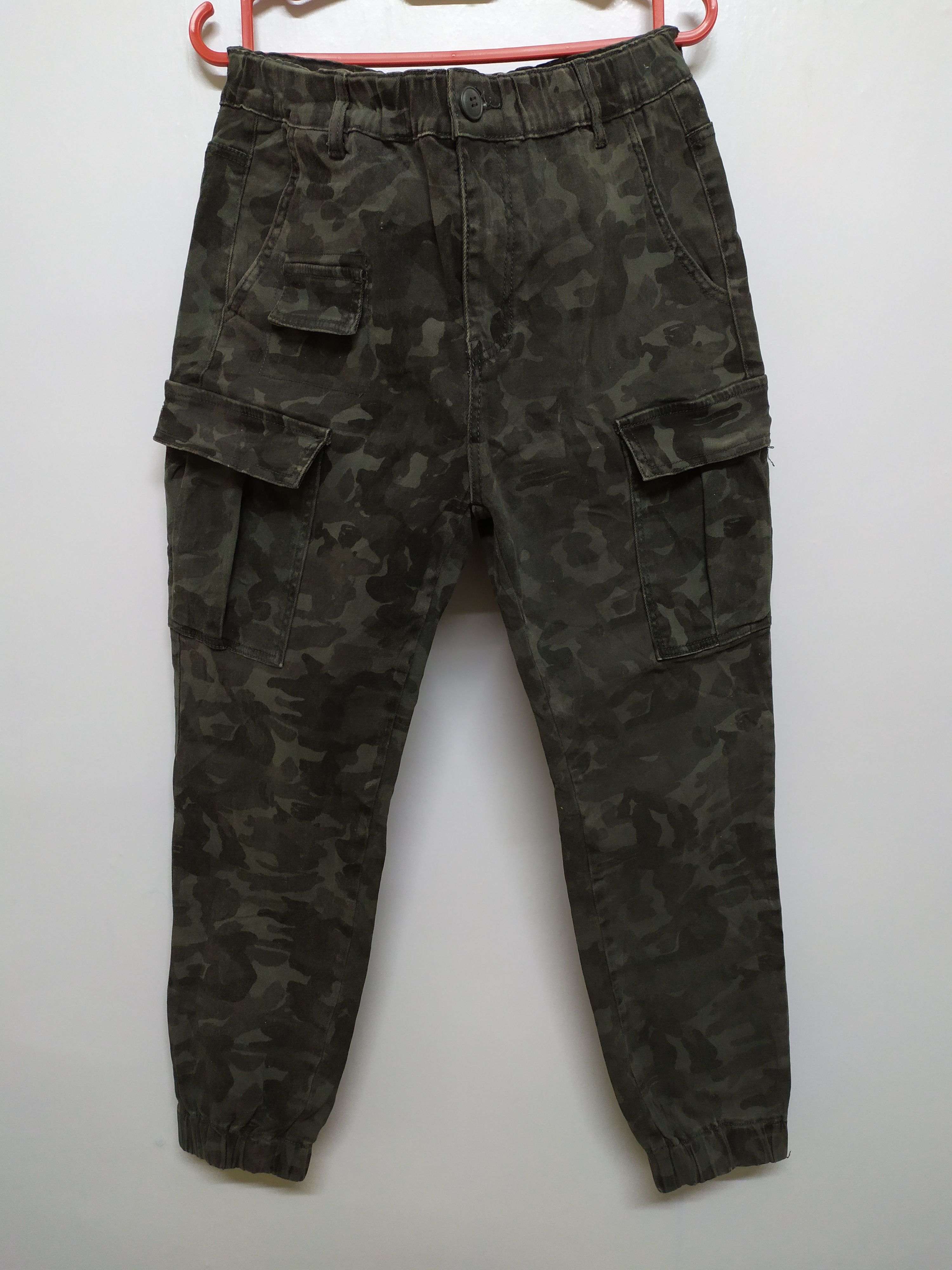 Japanese Brand DMO JEAN BAGGY FIT EASY CARGO PANTS Size US 29 - 1 Thumbnail