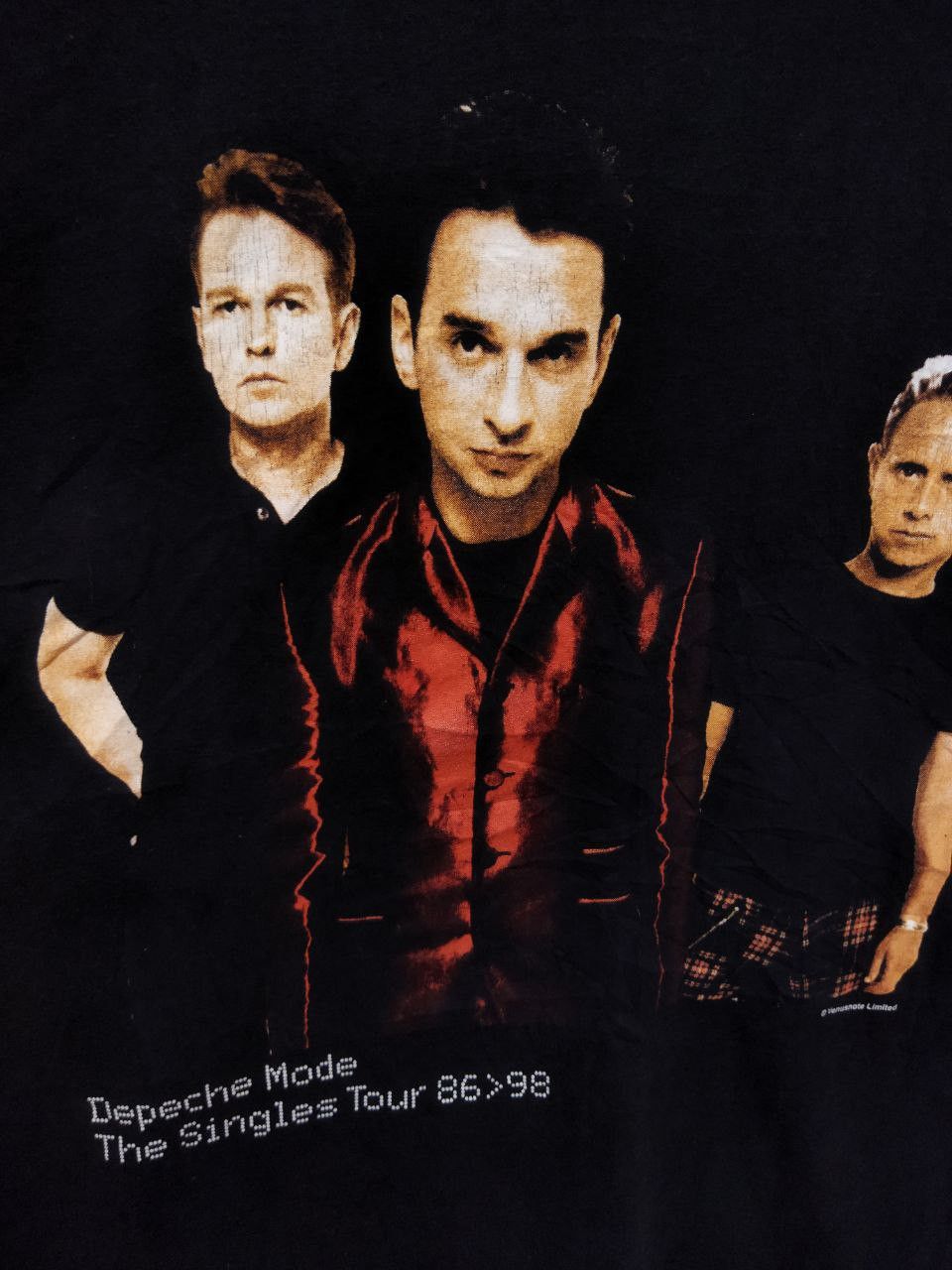 Band Tees Vintage 90s Depeche Mode The Single Tour Tshirt Size US XL / EU 56 / 4 - 4 Thumbnail