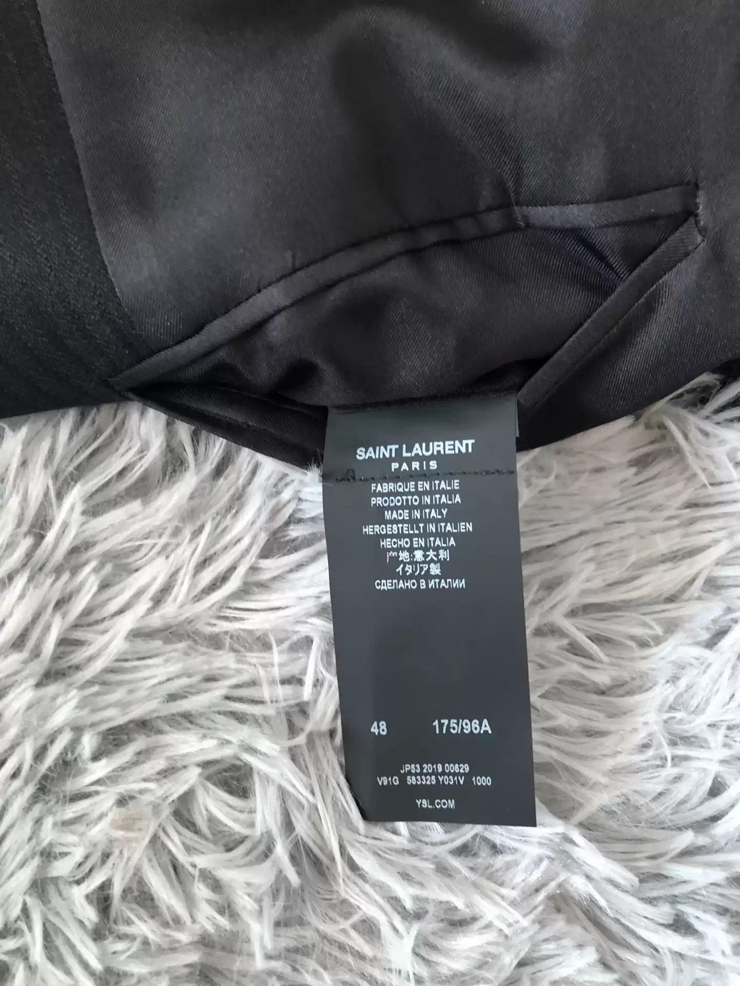 Saint Laurent Paris Saint Laurent Blazer Size 48 Size US M / EU 48-50 / 2 - 5 Thumbnail