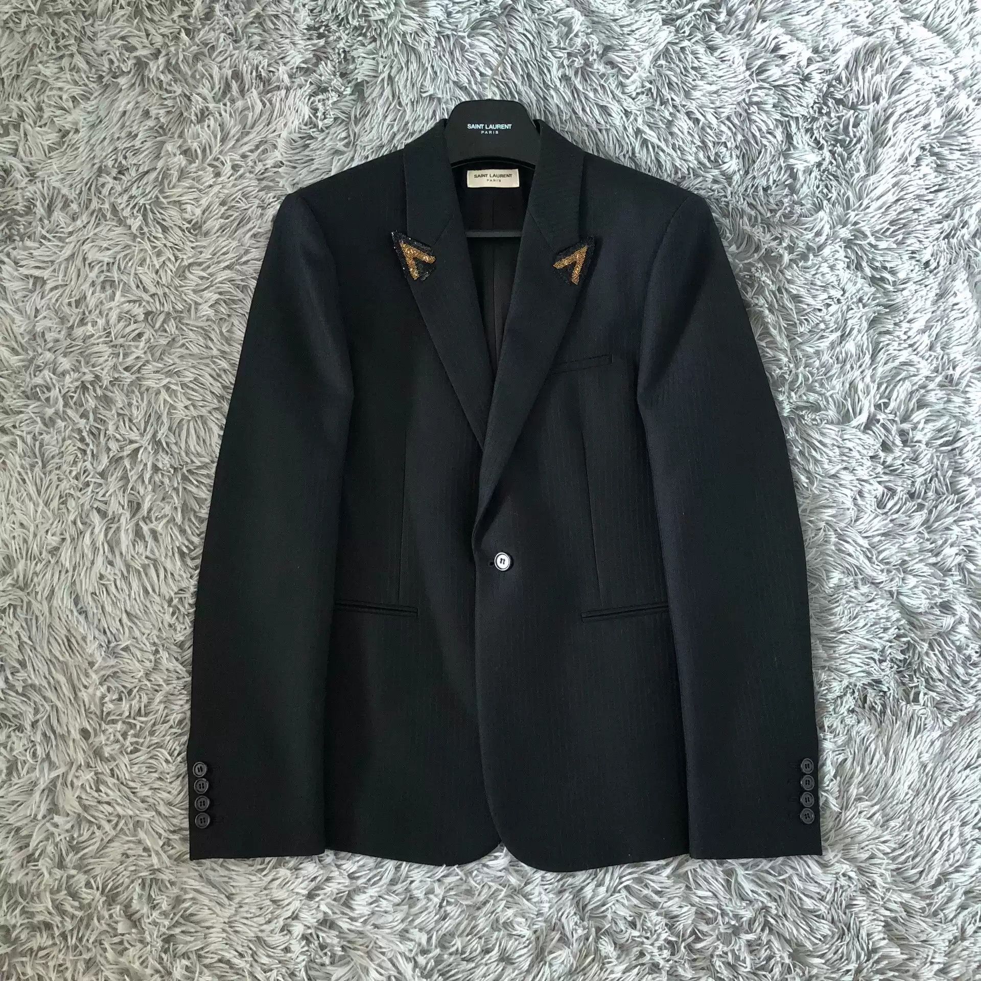 Saint Laurent Paris Saint Laurent Blazer Size 48 Size US M / EU 48-50 / 2 - 3 Thumbnail