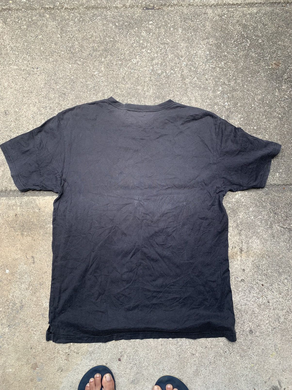 Kenzo × Vintage Vintage 90’s Sunfaded Kenzo Small Logo Shirt Size US L / EU 52-54 / 3 - 4 Thumbnail