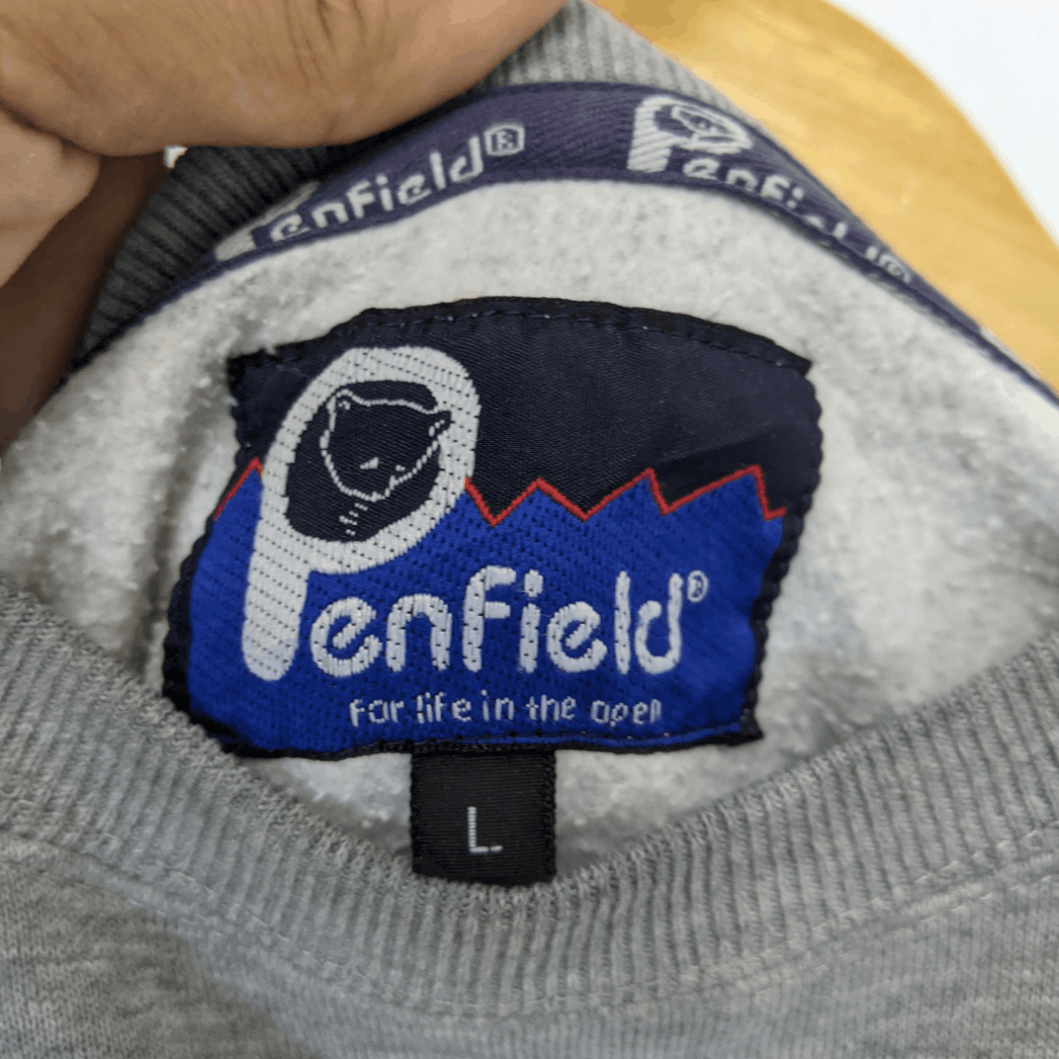 Penfield PENFIELD Grey Plain Jumper Sweatshirt Size US M / EU 48-50 / 2 - 7 Thumbnail