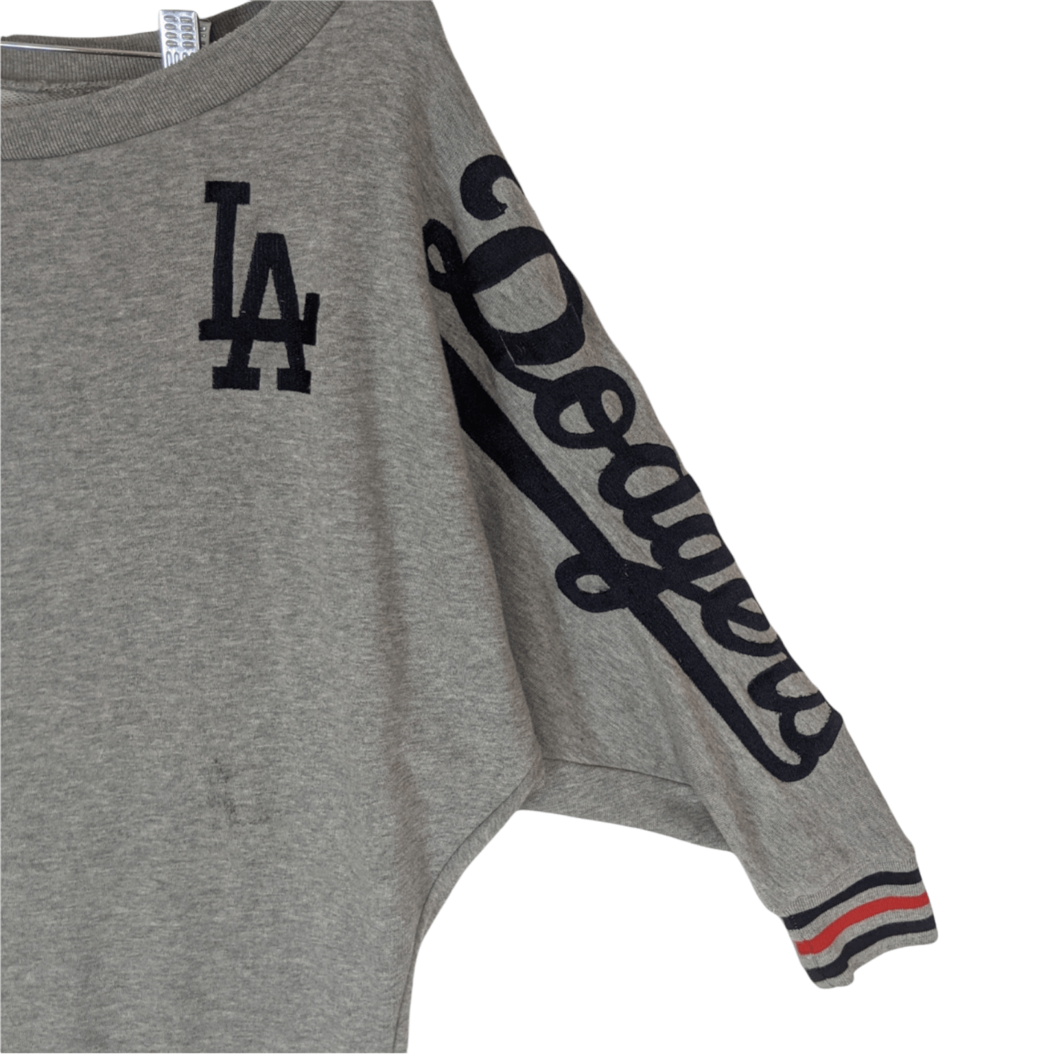 MLB MLB LA Dodgers Big Spell Out Logo Baseball Sweatshirt Size XL / US 12-14 / IT 48-50 - 4 Thumbnail