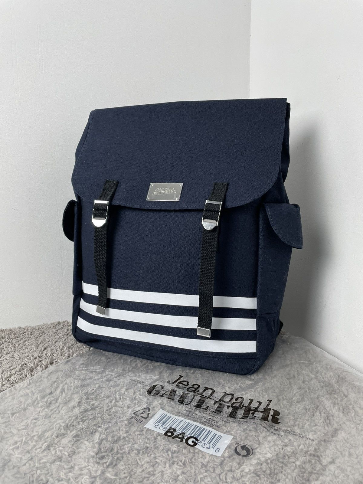 Jean Paul Gaultier Jean Paul Gautlier weekender back pack navy blue Size ONE SIZE - 1 Thumbnail