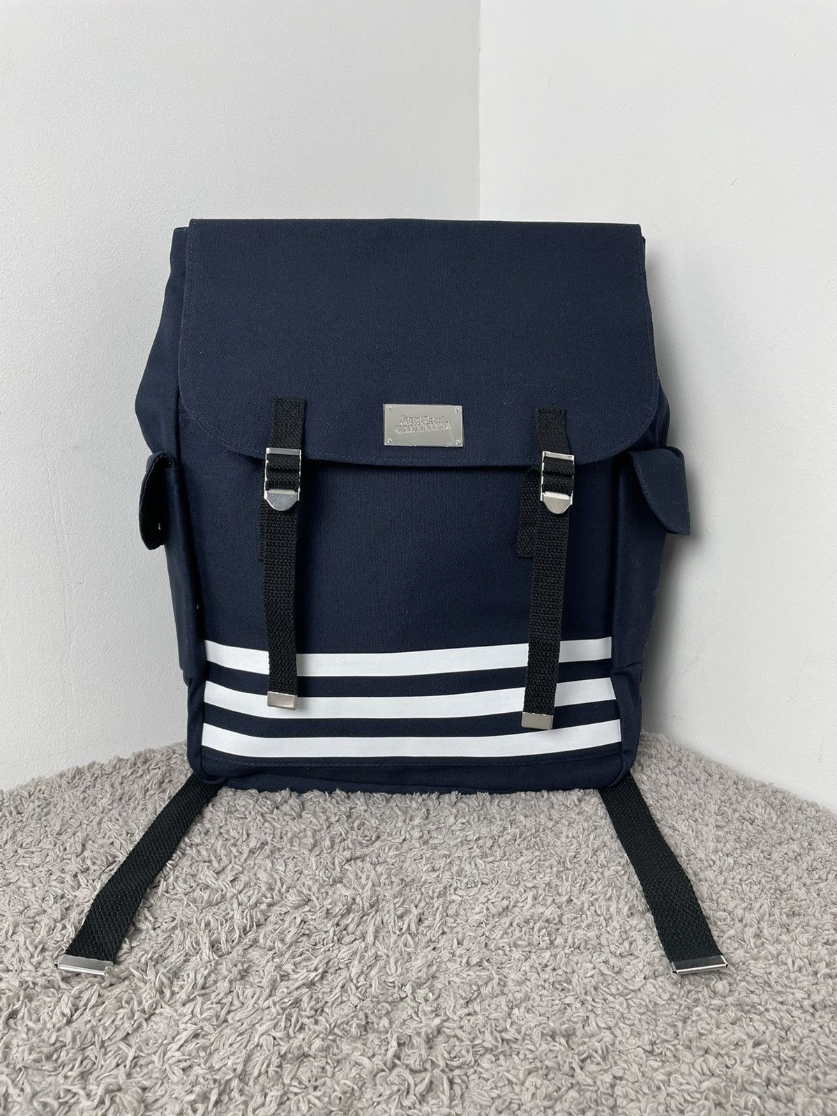 Jean Paul Gaultier Jean Paul Gautlier weekender back pack navy blue Size ONE SIZE - 5 Thumbnail