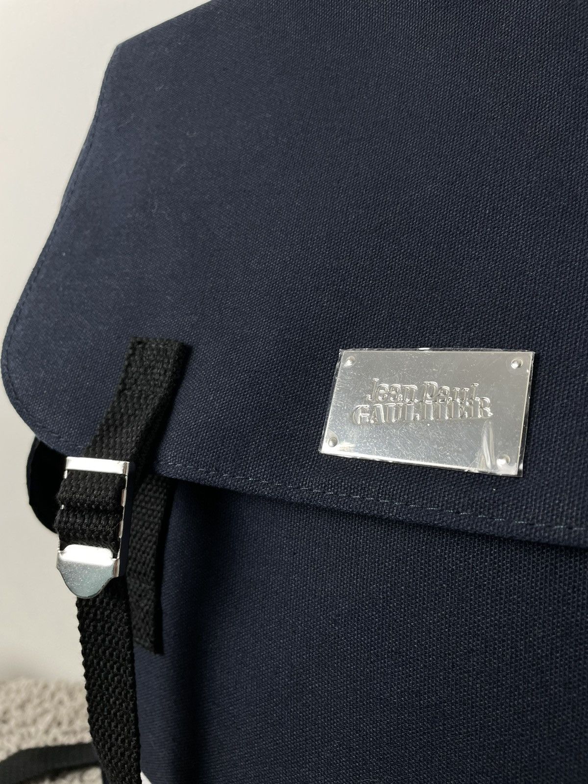 Jean Paul Gaultier Jean Paul Gautlier weekender back pack navy blue Size ONE SIZE - 4 Thumbnail