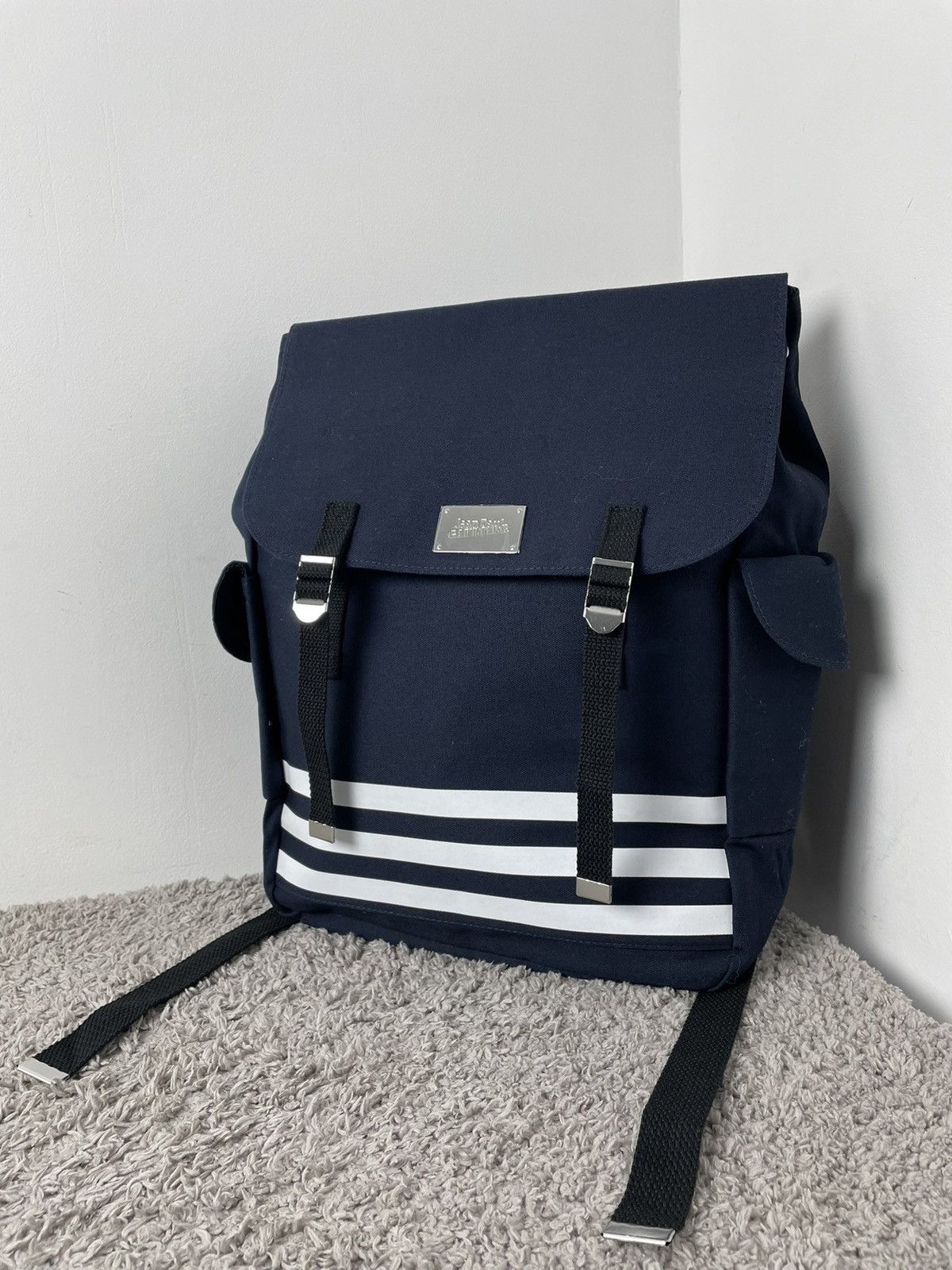 Jean Paul Gaultier Jean Paul Gautlier weekender back pack navy blue Size ONE SIZE - 6 Thumbnail