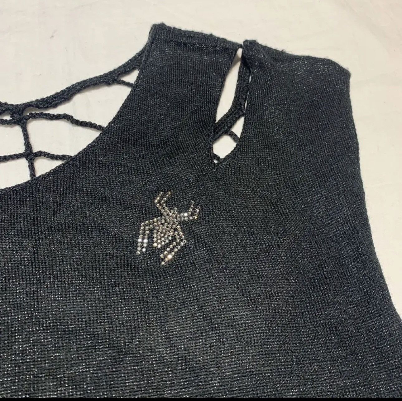 Hysteric Glamour Hysteric Glamour Spider Knit tank top Size US S / EU 44-46 / 1 - 4 Thumbnail