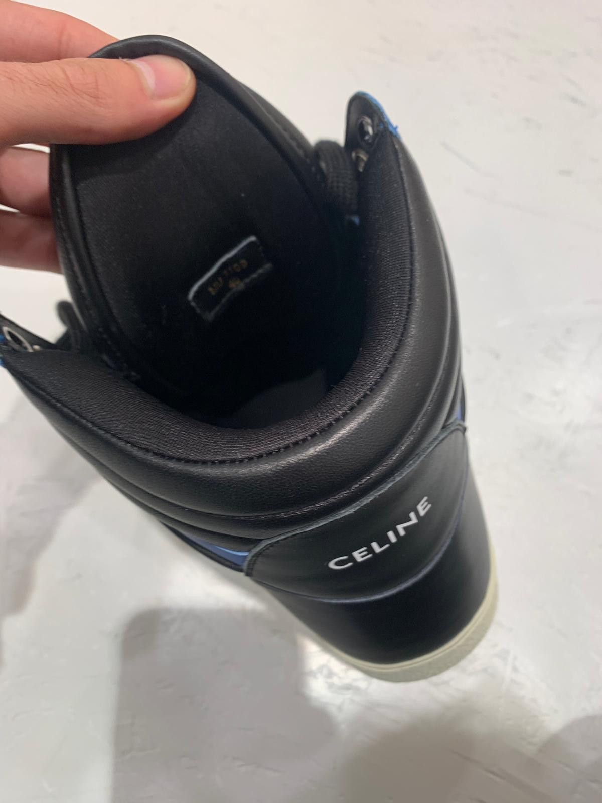 Celine celine High Top Sneakers in Black Size US 7 / EU 40 - 10 Thumbnail