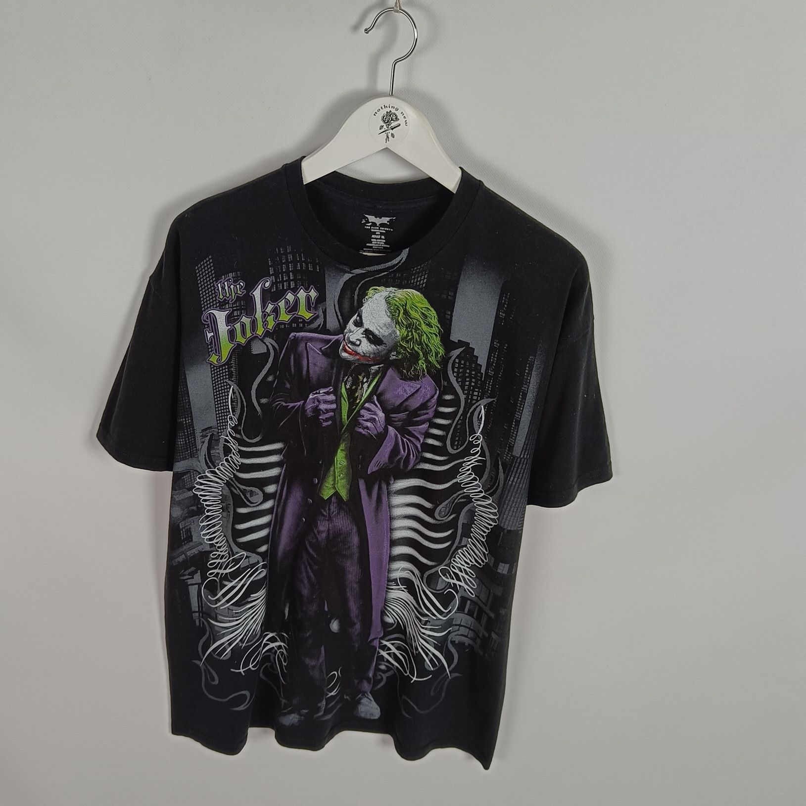 DC Comics Vtg.00s Jokers (Heath Ledger) 💥RARE💥AOP Size US XL / EU 56 / 4 - 2 Thumbnail