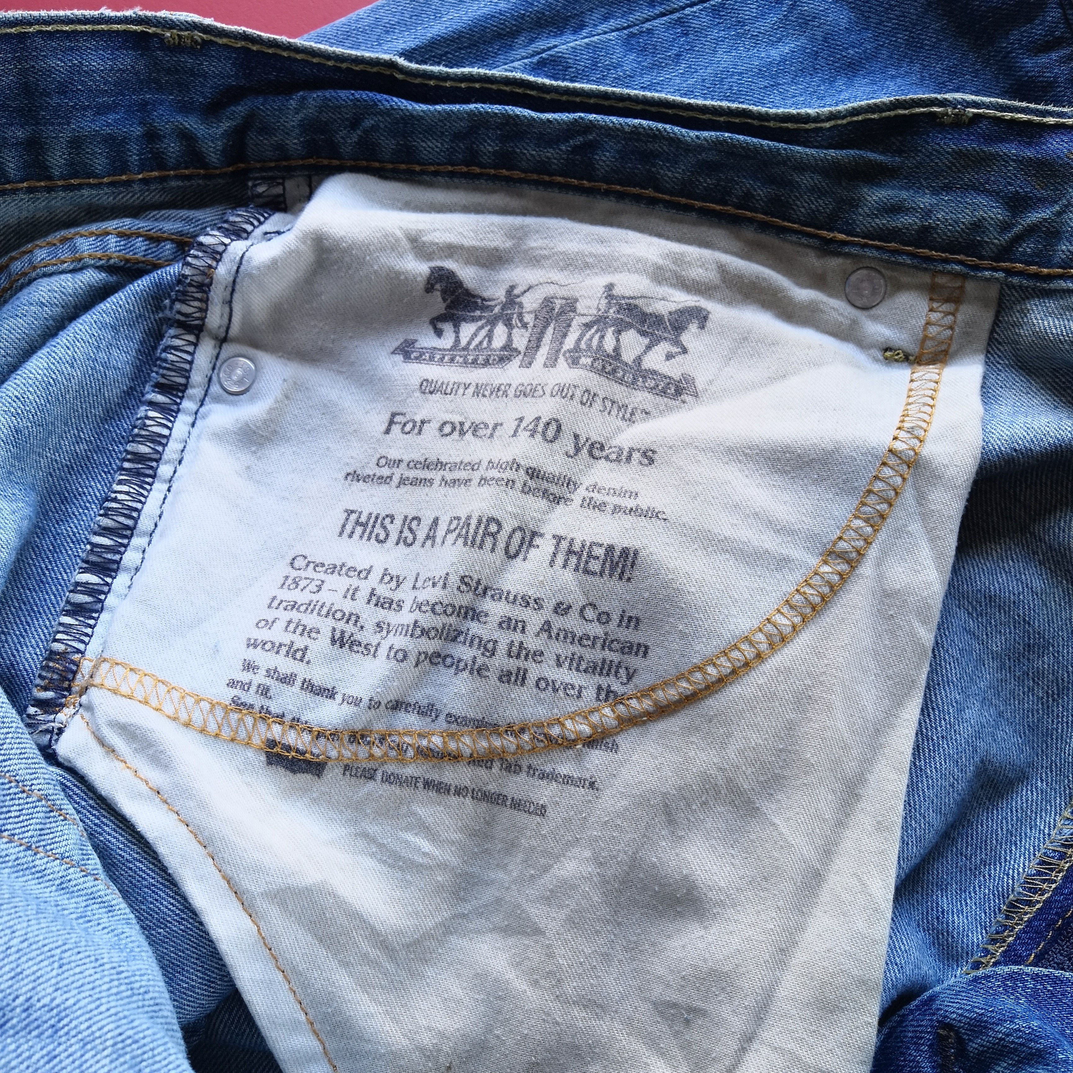 Levi's Vintage Levis Distressed Jeans Levi's 514 Denim Pants Size US 42 / EU 58 - 12 Thumbnail