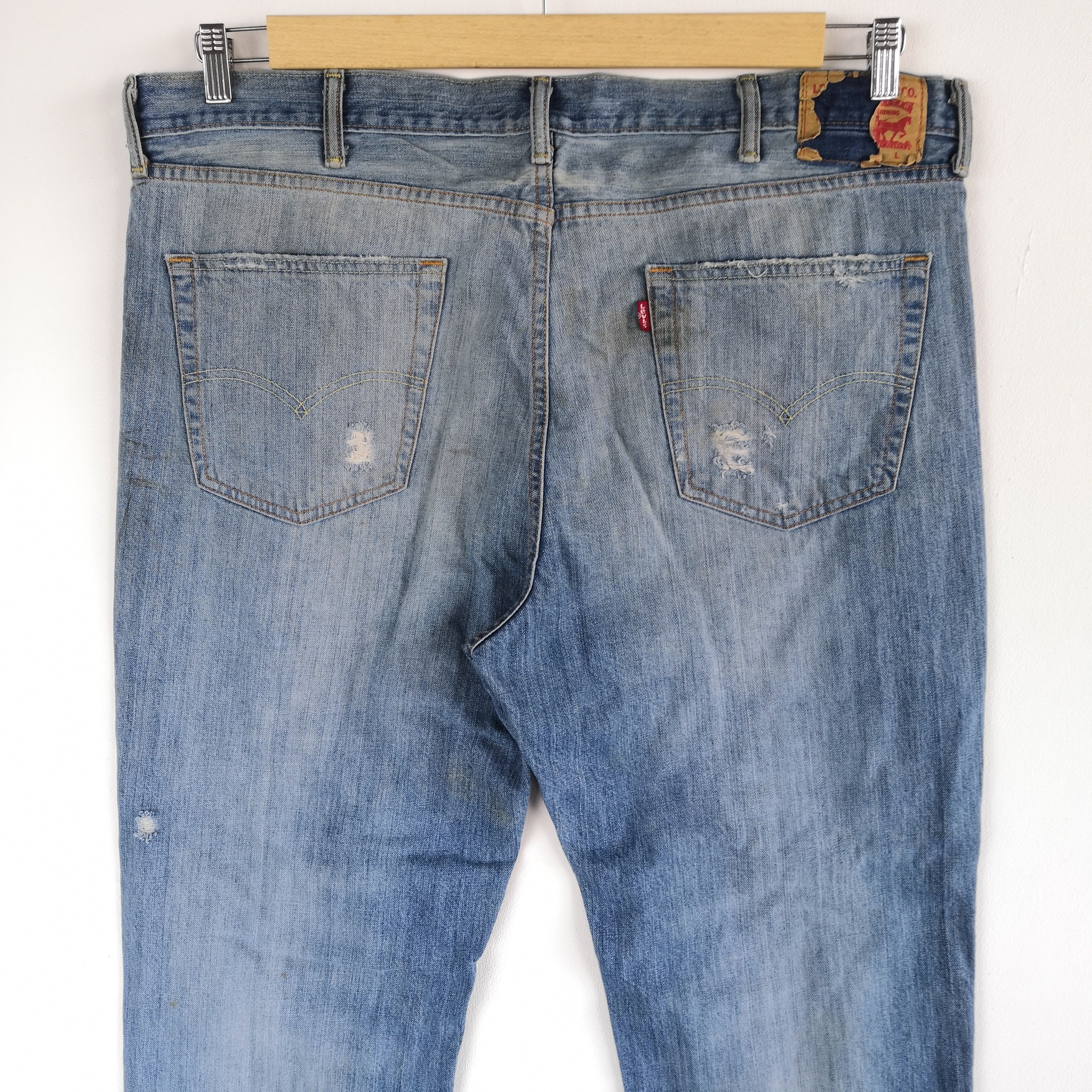 Levi's Vintage Levis Distressed Jeans Levi's 514 Denim Pants Size US 42 / EU 58 - 7 Thumbnail