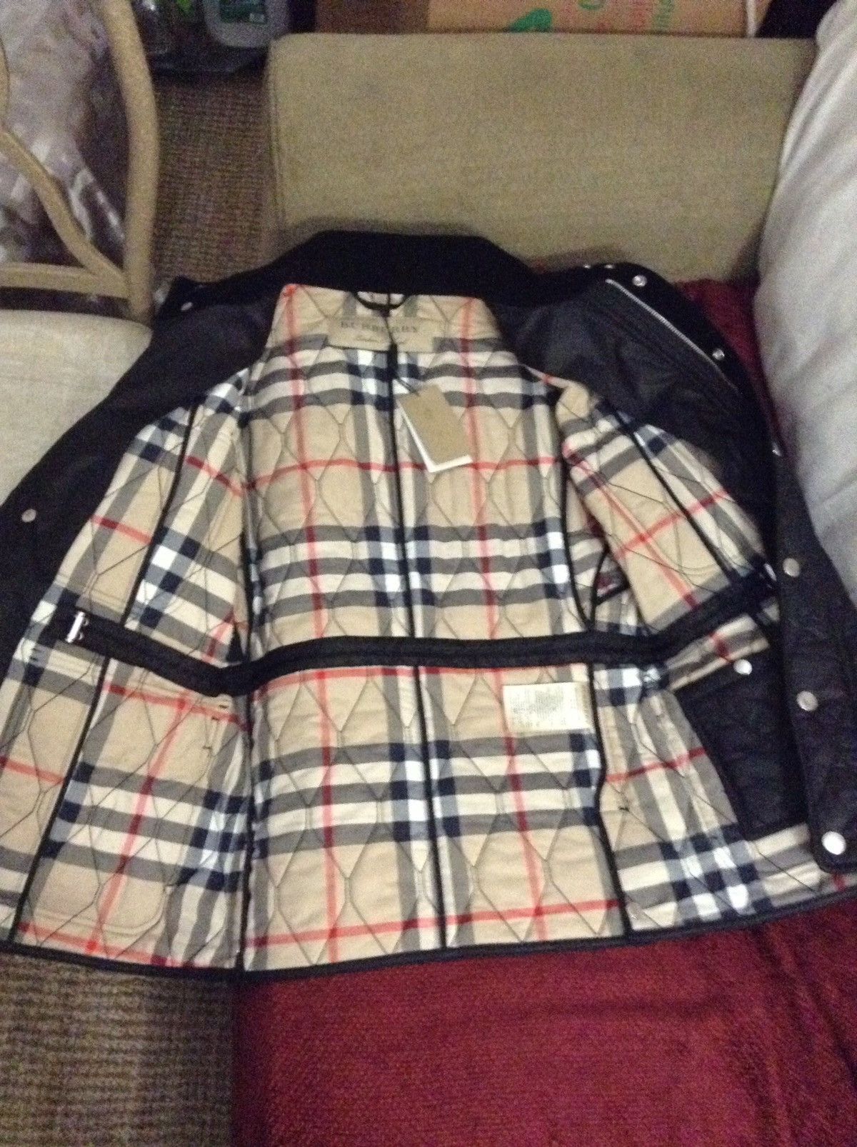 Burberry Garrington Elevated Quilted Jacket Grailed