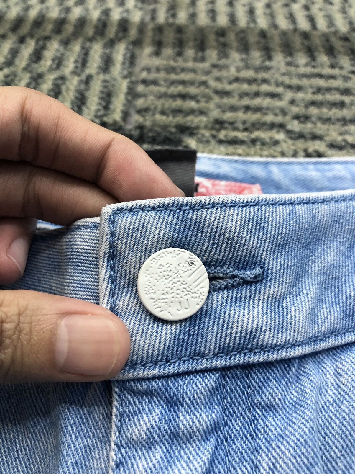 Japanese Brand Jucy Judy Distressed Ripped Jeans Size 29" - 10 Thumbnail