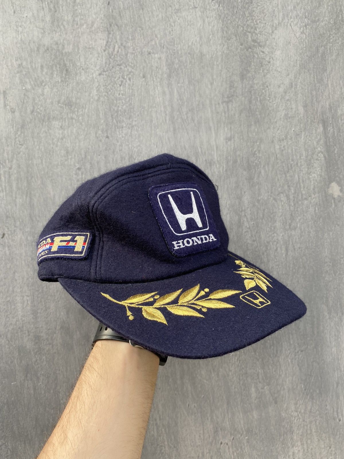 Honda × Vintage Honda Vintage F1 racing Grand prix wool cap one size Size ONE SIZE - 1 Thumbnail