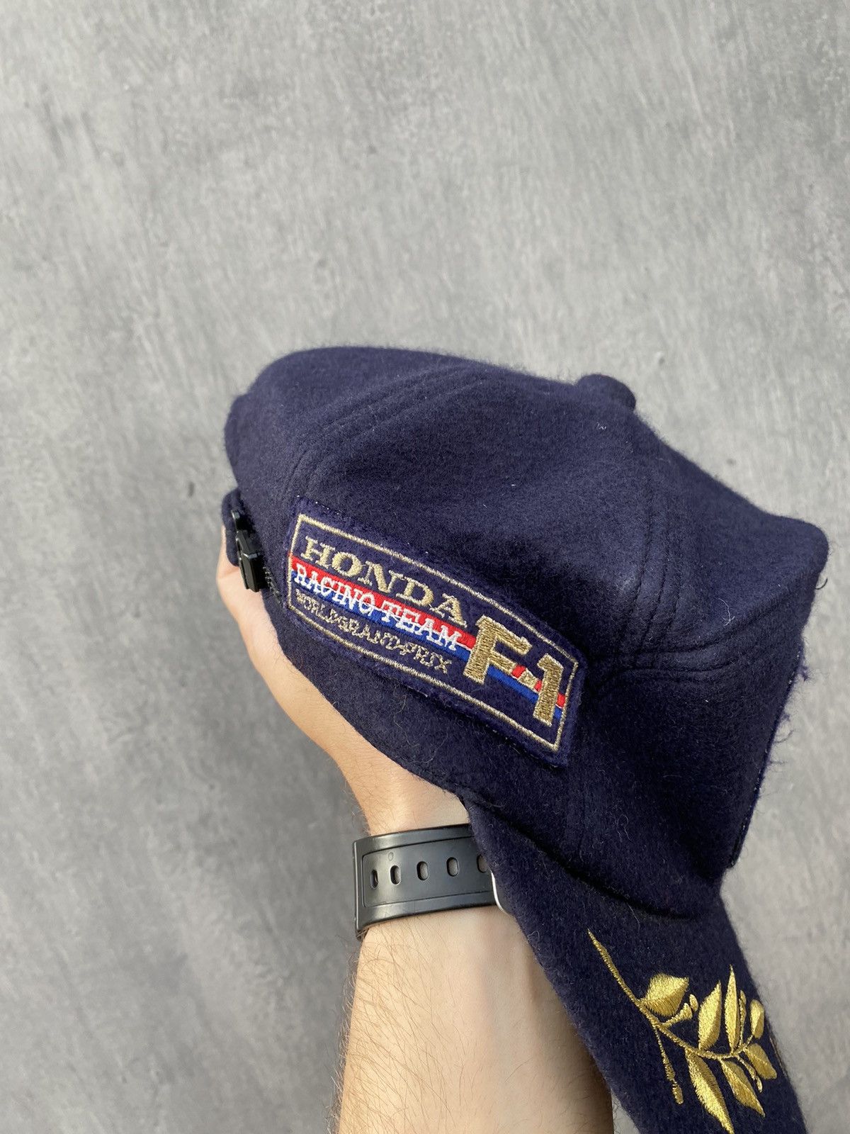 Honda × Vintage Honda Vintage F1 racing Grand prix wool cap one size Size ONE SIZE - 6 Thumbnail