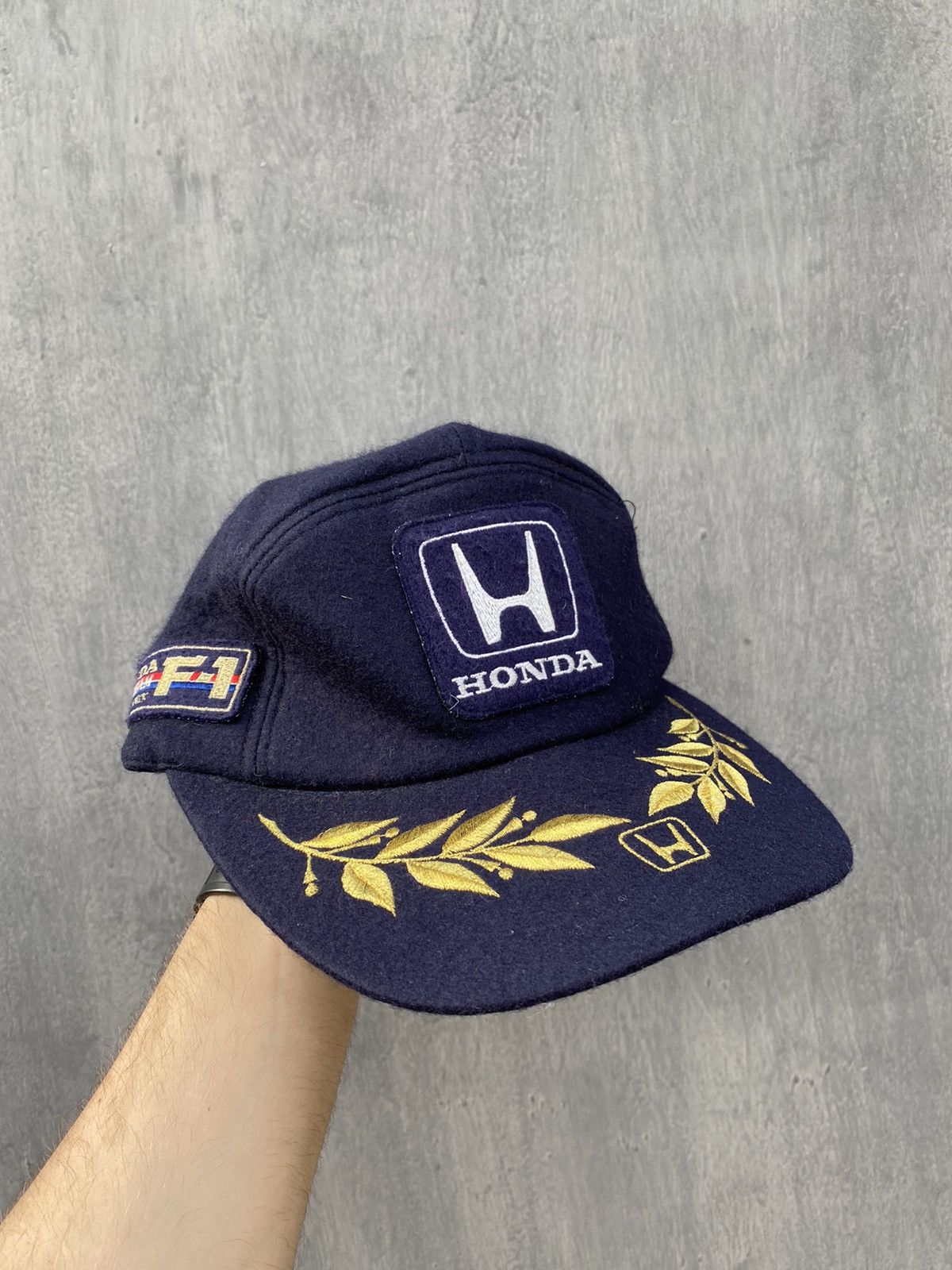 Honda × Vintage Honda Vintage F1 racing Grand prix wool cap one size Size ONE SIZE - 2 Thumbnail
