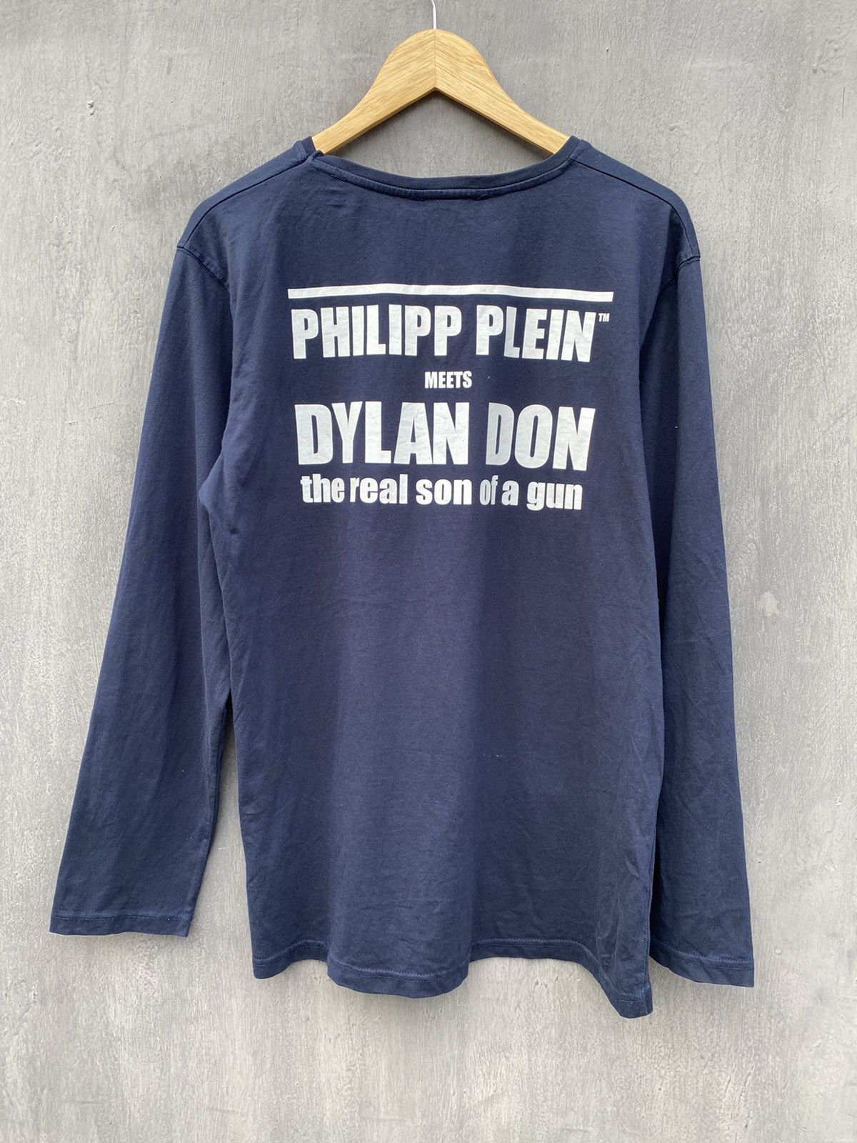 Philipp Plein × Seditionaries × Vintage Philipp Plein Wanted Limited Edition Rare Longsleeve Size M Size US M / EU 48-50 / 2 - 7 Thumbnail