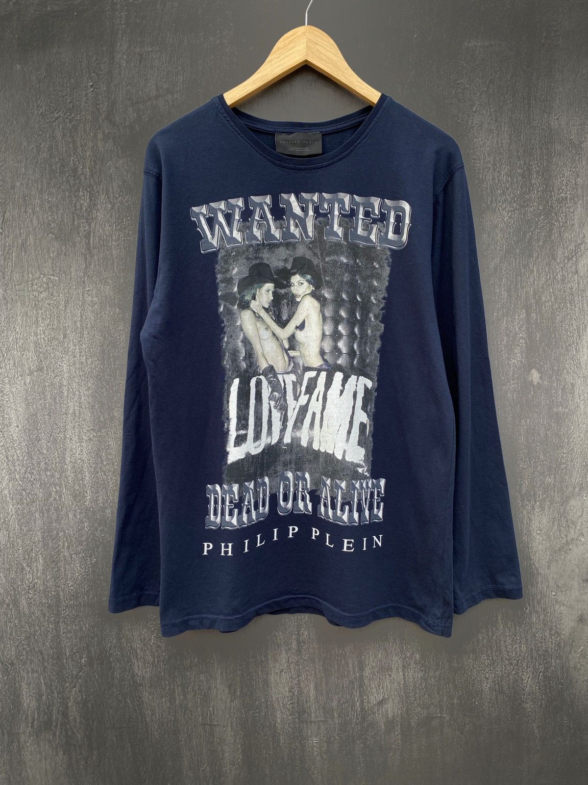 Philipp Plein × Seditionaries × Vintage Philipp Plein Wanted Limited Edition Rare Longsleeve Size M Size US M / EU 48-50 / 2 - 2 Thumbnail
