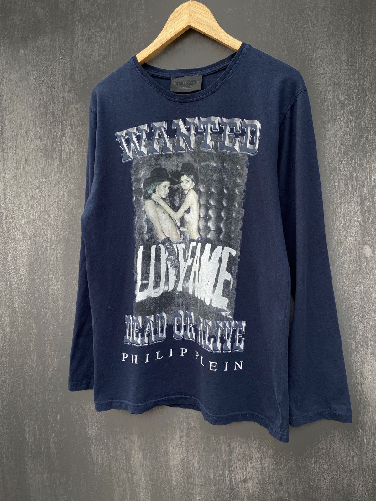 Philipp Plein × Seditionaries × Vintage Philipp Plein Wanted Limited Edition Rare Longsleeve Size M Size US M / EU 48-50 / 2 - 1 Thumbnail