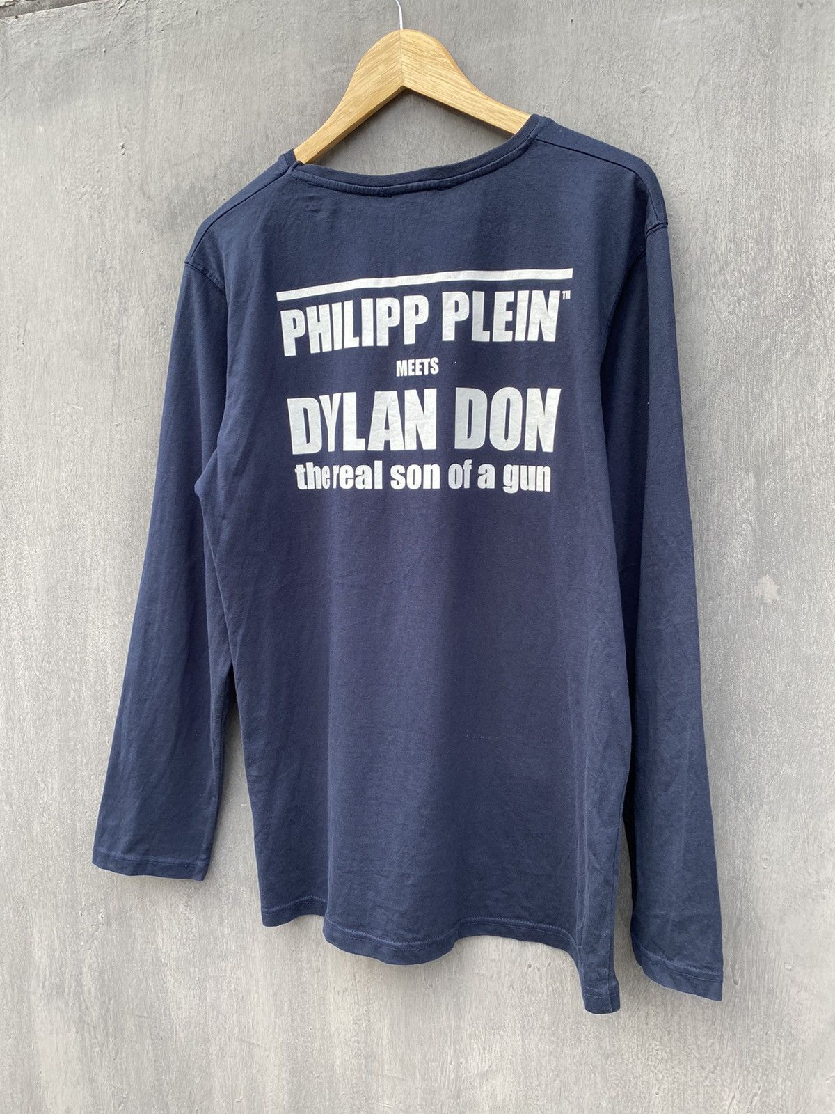 Philipp Plein × Seditionaries × Vintage Philipp Plein Wanted Limited Edition Rare Longsleeve Size M Size US M / EU 48-50 / 2 - 6 Thumbnail