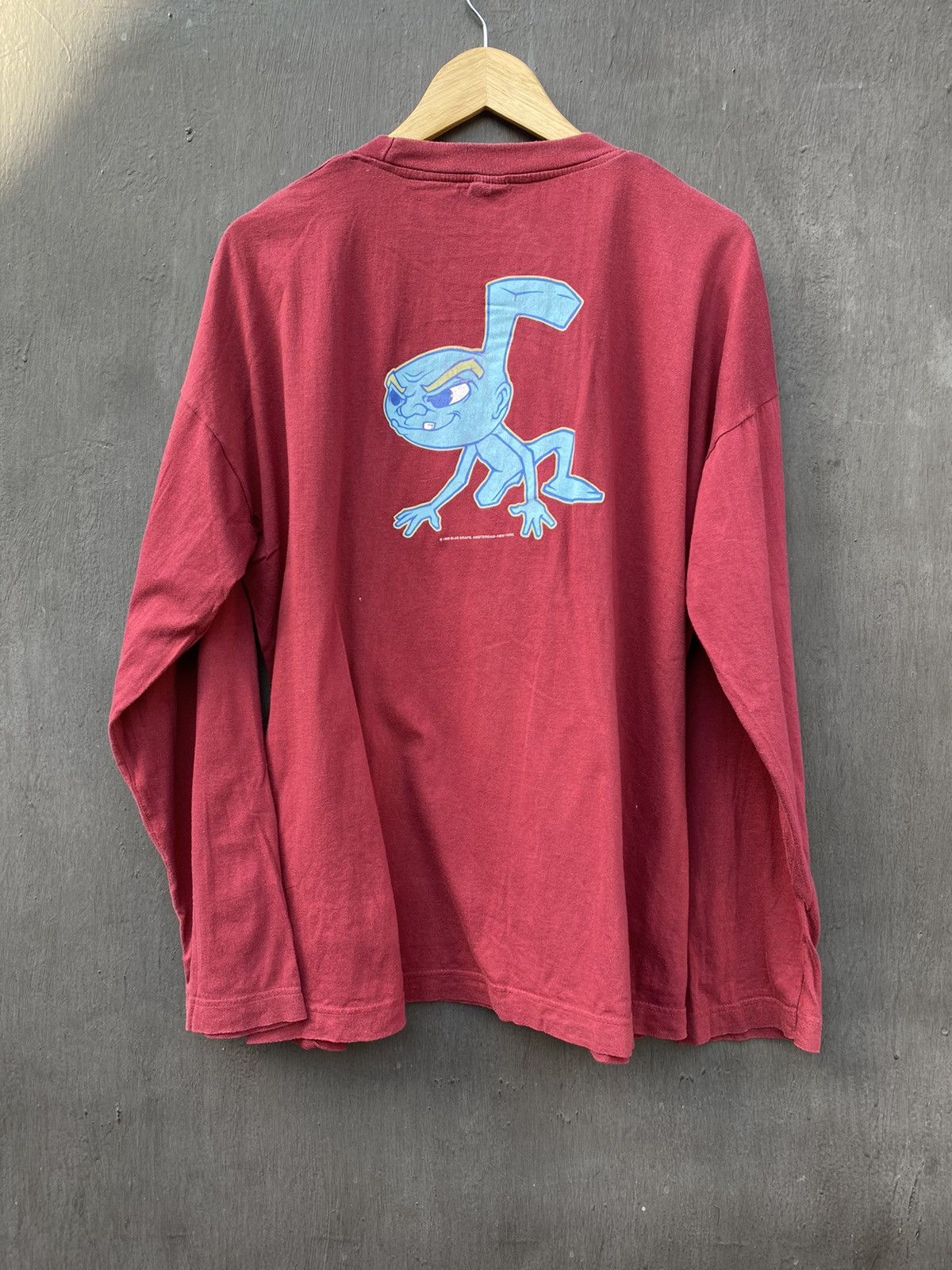 Band Tees Dog eat dog vintage 1995 band blue grape size L/Xl RARE Size US L / EU 52-54 / 3 - 7 Thumbnail