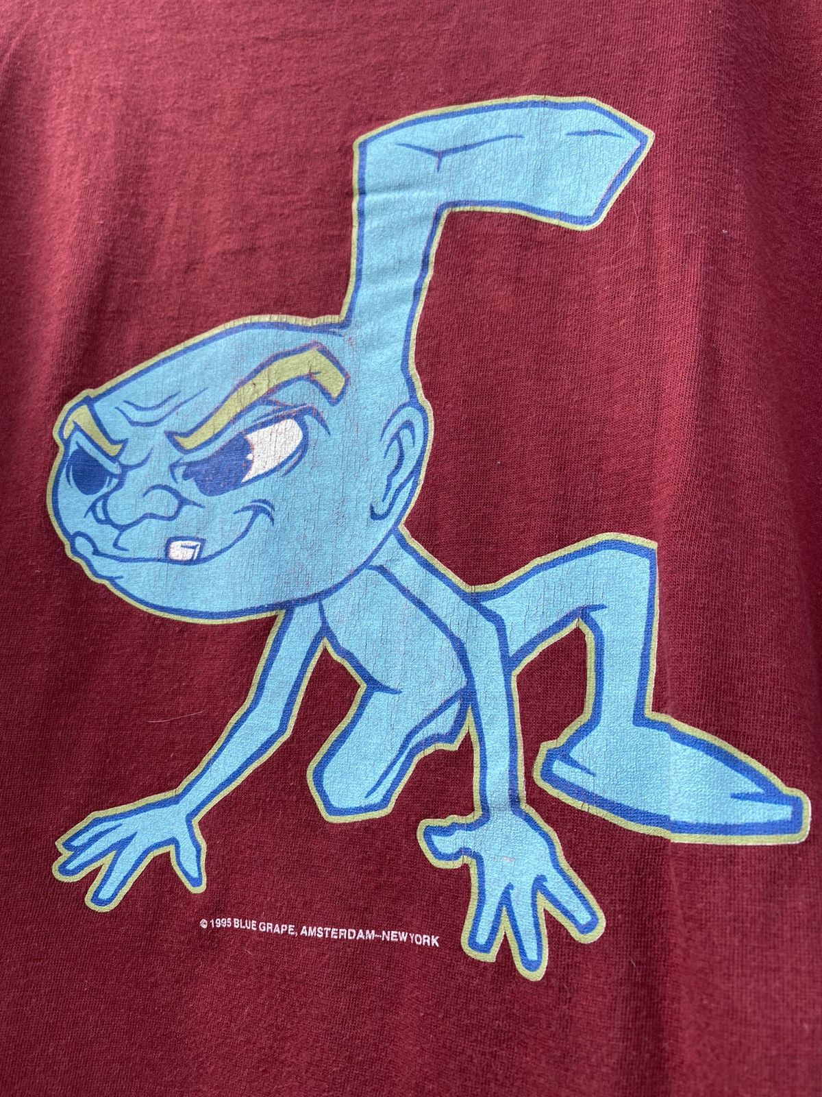 Band Tees Dog eat dog vintage 1995 band blue grape size L/Xl RARE Size US L / EU 52-54 / 3 - 8 Thumbnail