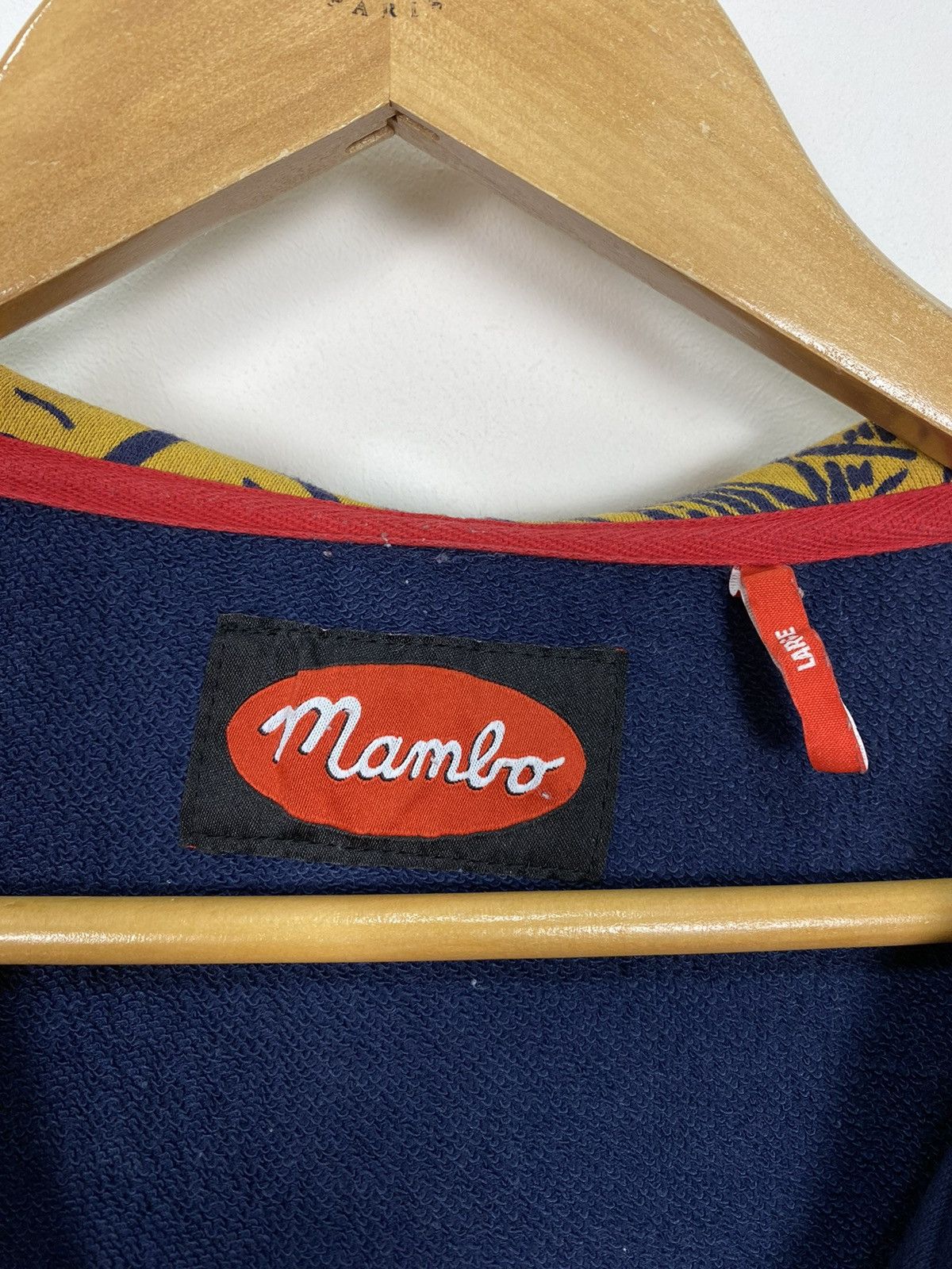Vintage Mambo Surf De Luxe Full Zip Hoodie Jacket Long Sleeve Blue Size US L / EU 52-54 / 3 - 8 Thumbnail
