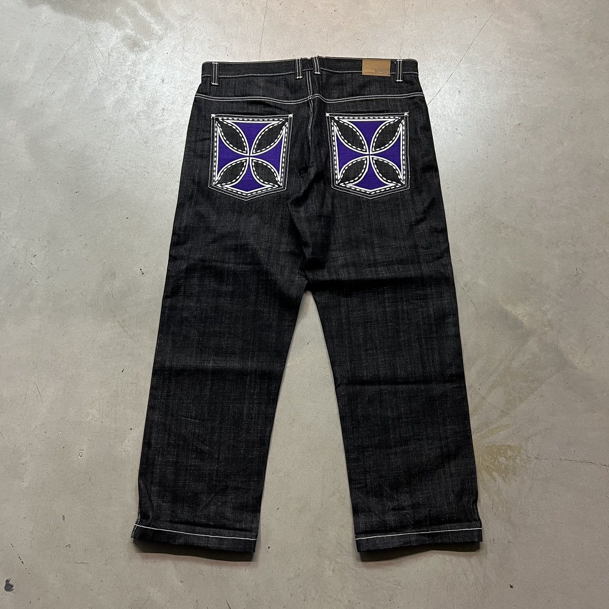 Japanese Brand × Vintage CYBER Y2K UBUG BAGGY RAW DENIM PANTS VINTAGE ...