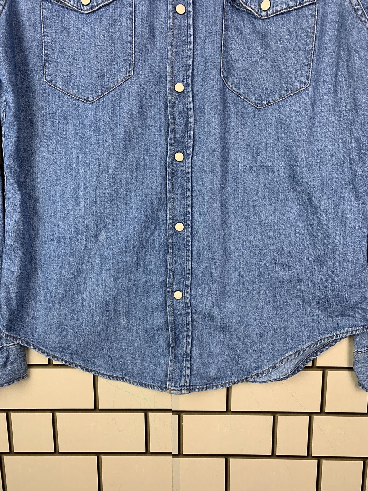 Gap × Vintage Vintage Gap Denim Shirts Button Ups Size US S / EU 44-46 / 1 - 4 Thumbnail