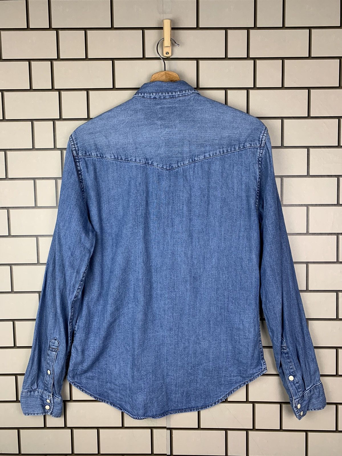 Gap × Vintage Vintage Gap Denim Shirts Button Ups Size US S / EU 44-46 / 1 - 2 Thumbnail